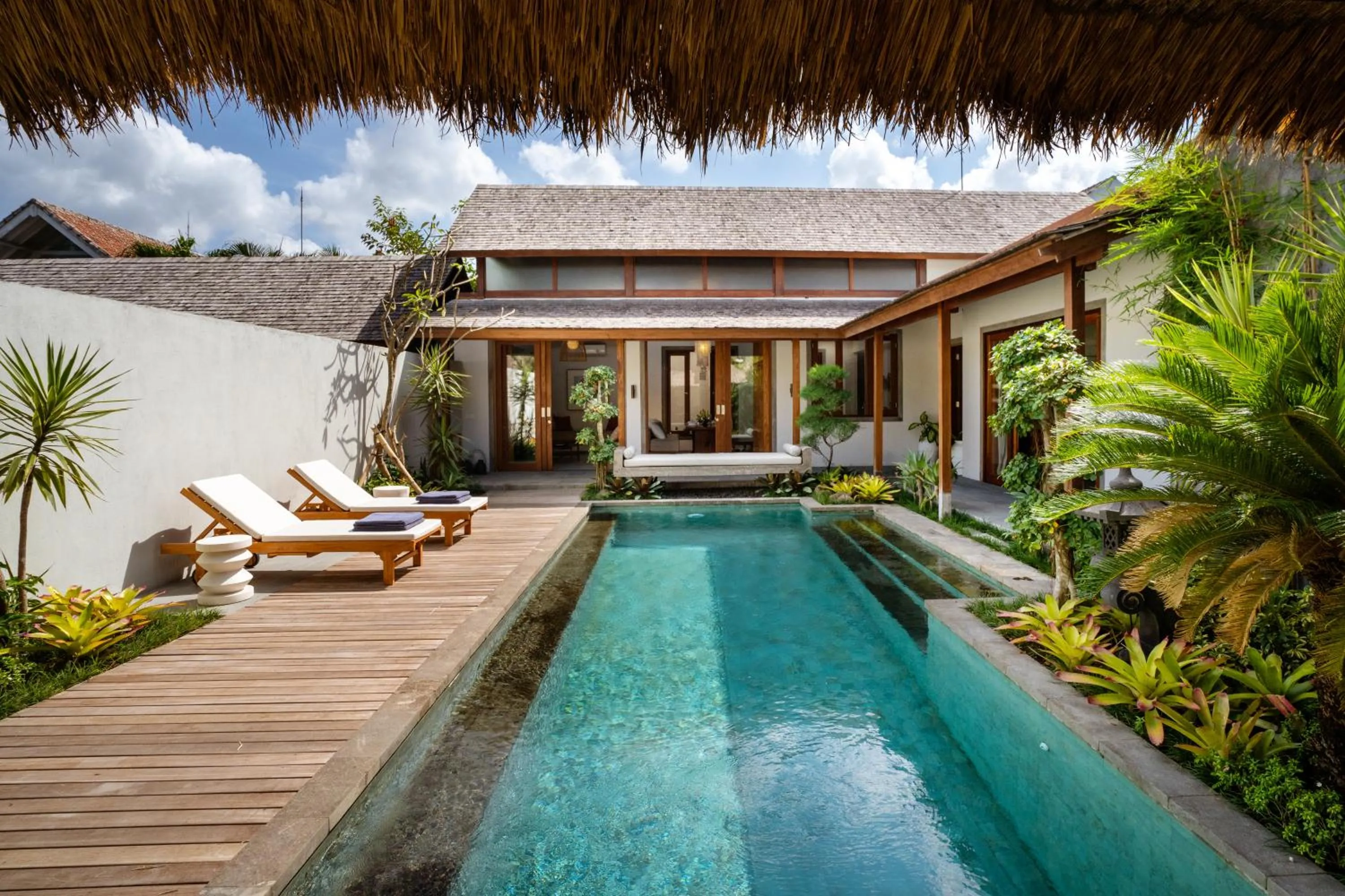 Pool view in Bumbak Park Villas By Nakula