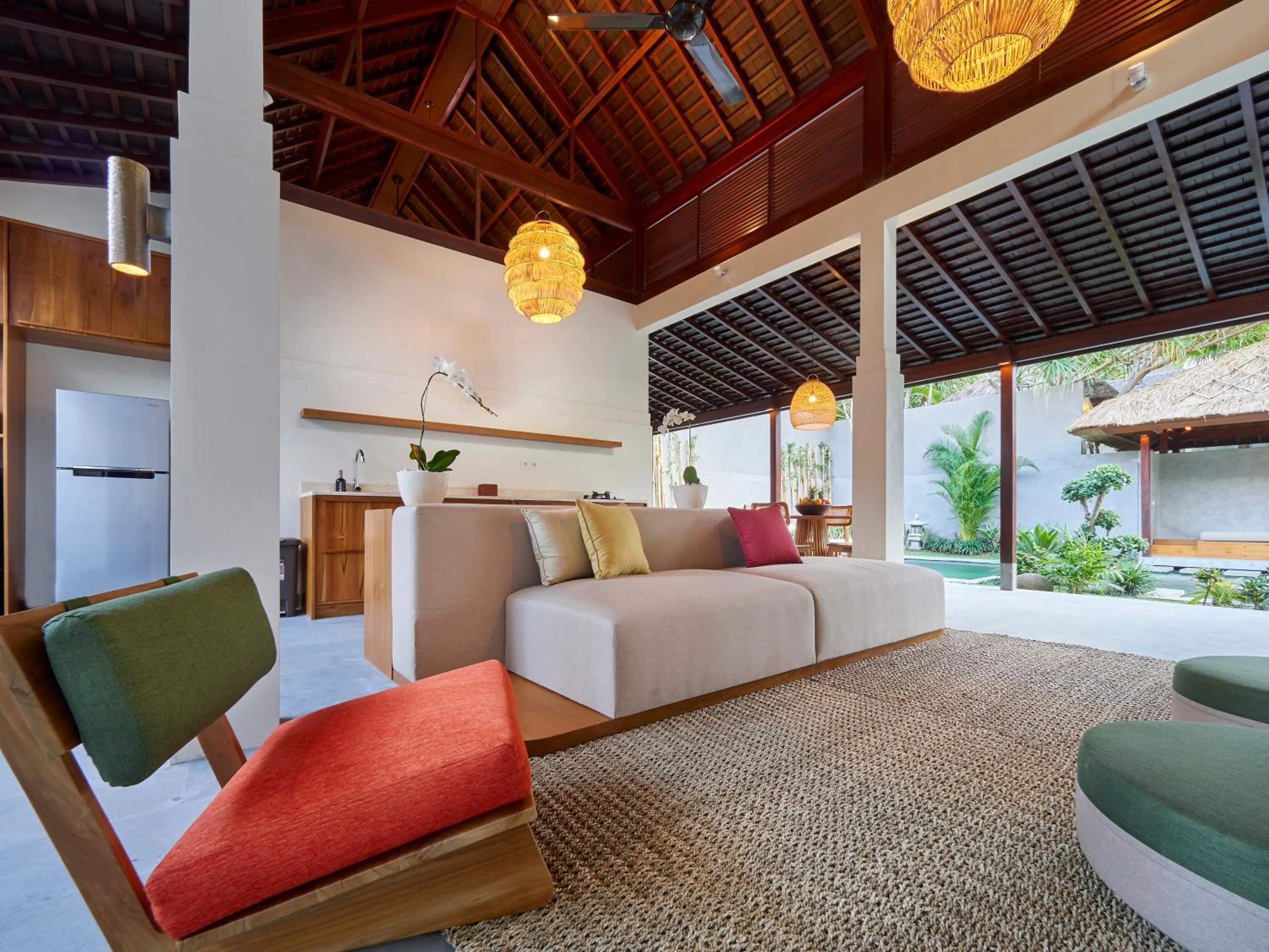 Kitchen or kitchenette in Bumbak Park Villas By Nakula