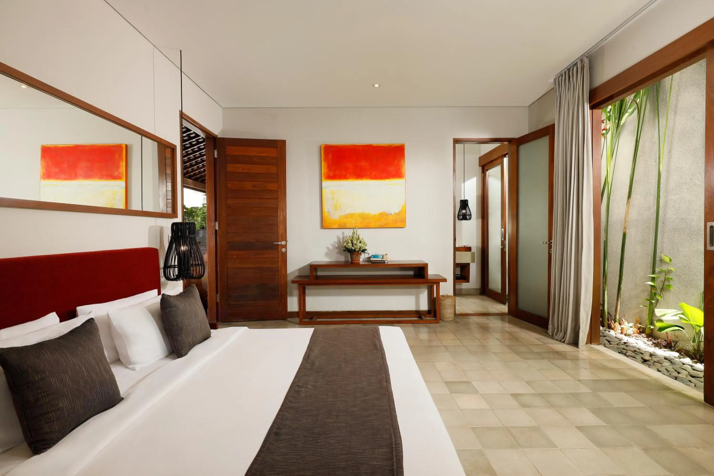 Bedroom, Bed in Bumbak Park Villas By Nakula