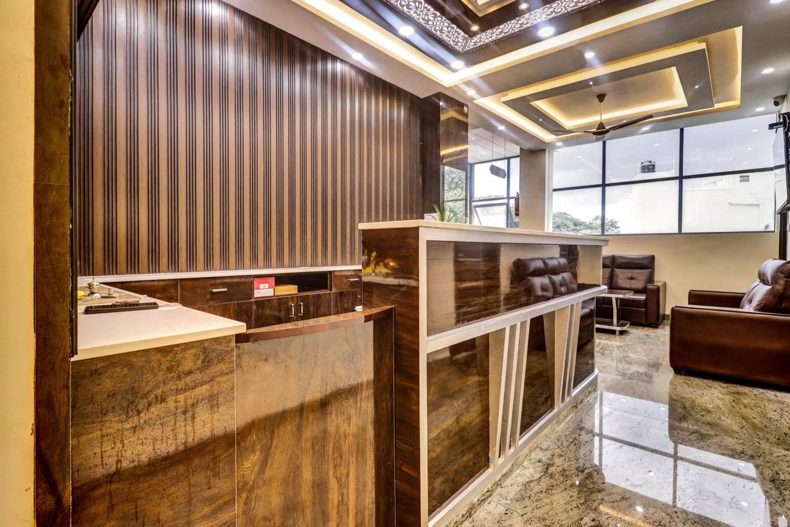 Lobby or reception in Super Collection O Ashraya Paradise