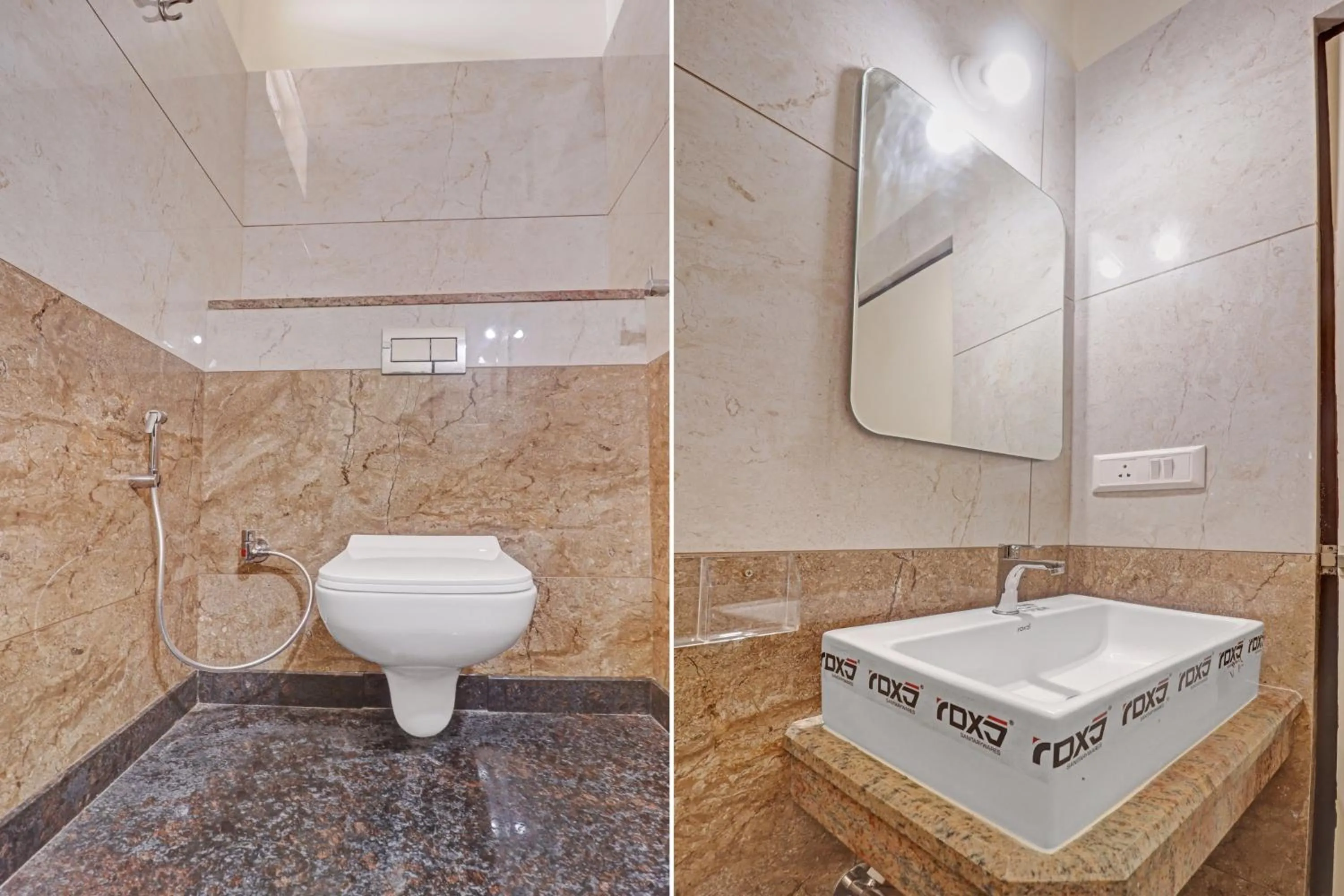 Bathroom in Super Collection O Ashraya Paradise