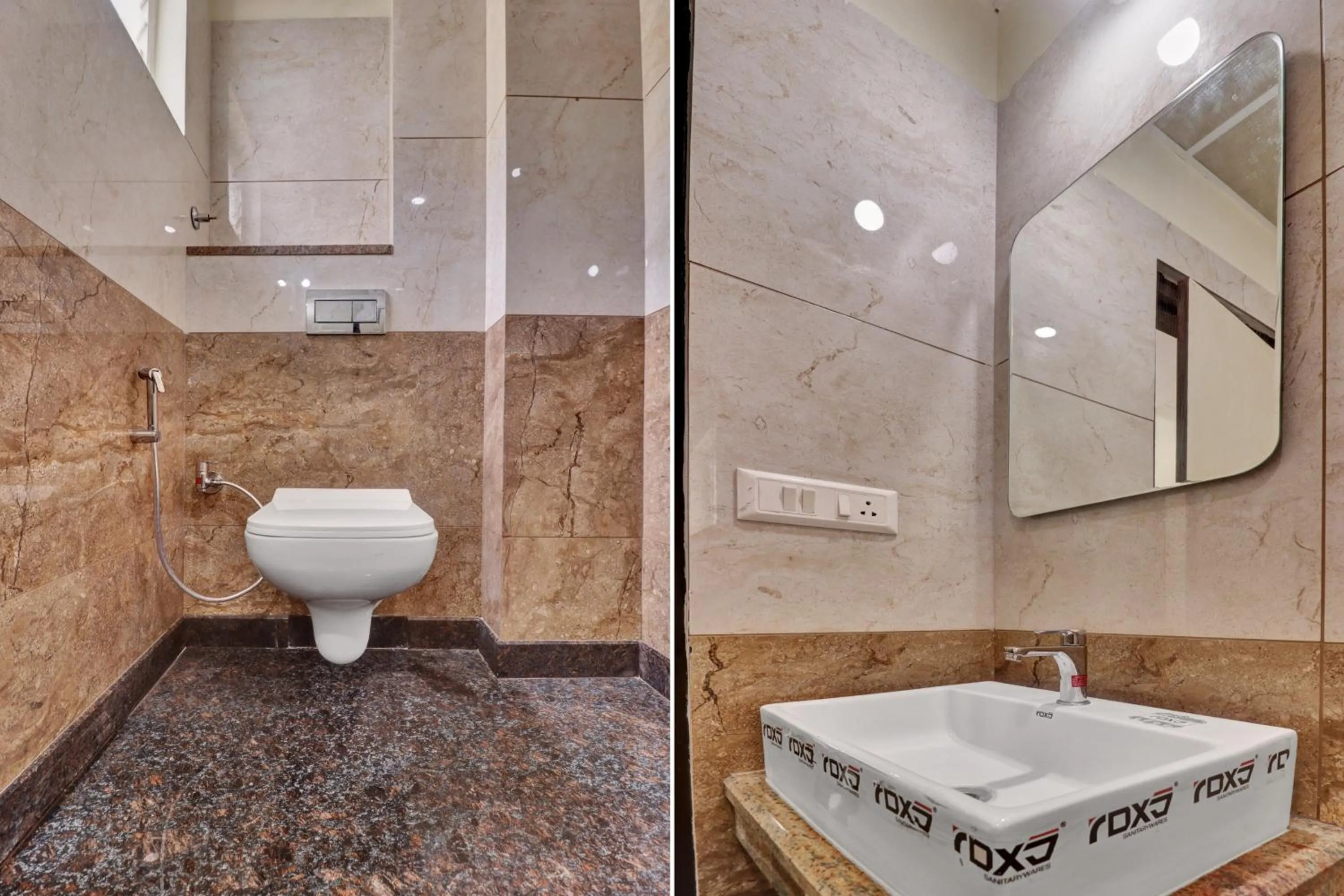 Bathroom in Super Collection O Ashraya Paradise