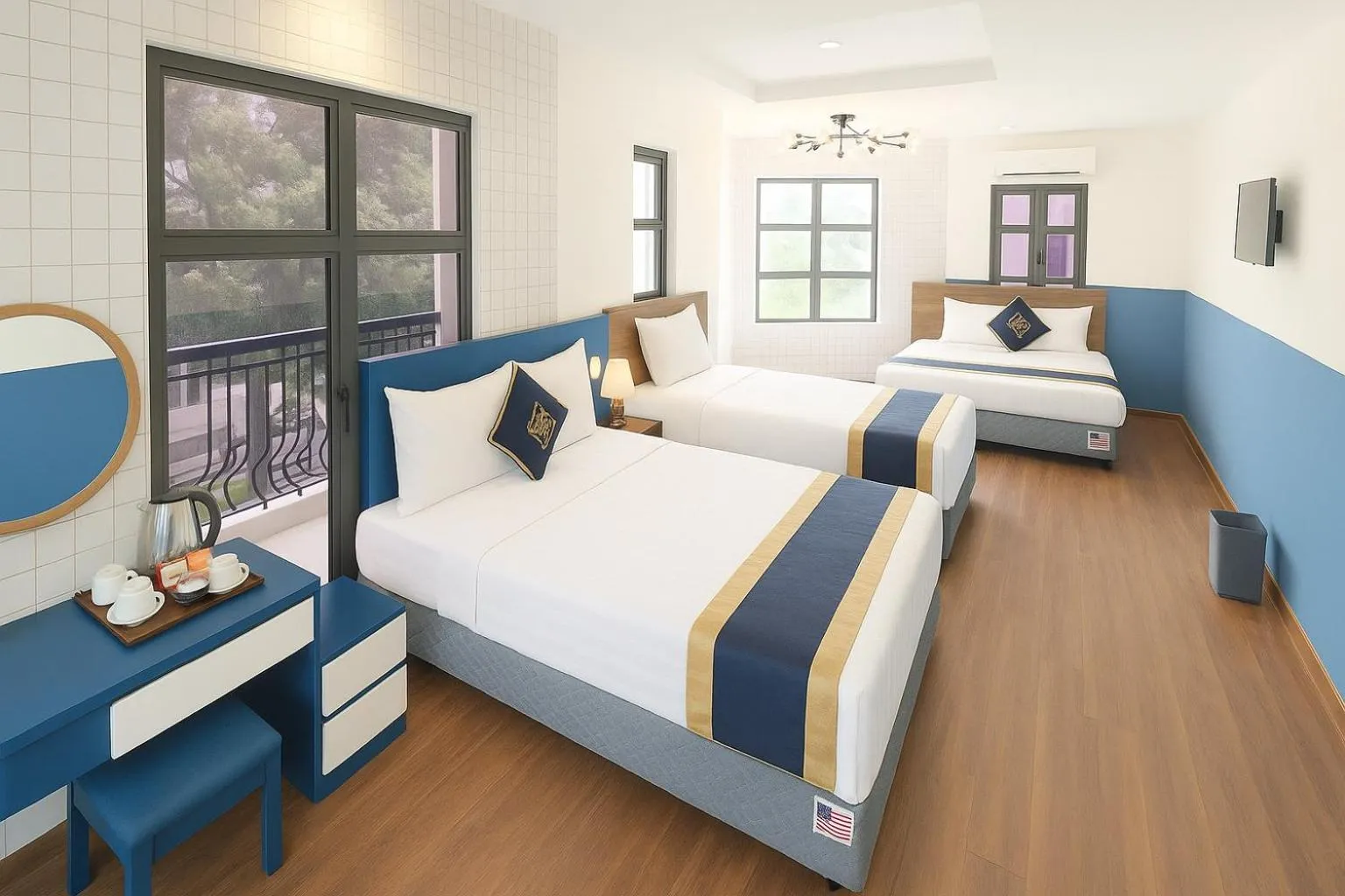 Bed in Arina Luxury Hotel - Vincom Tay Ninh