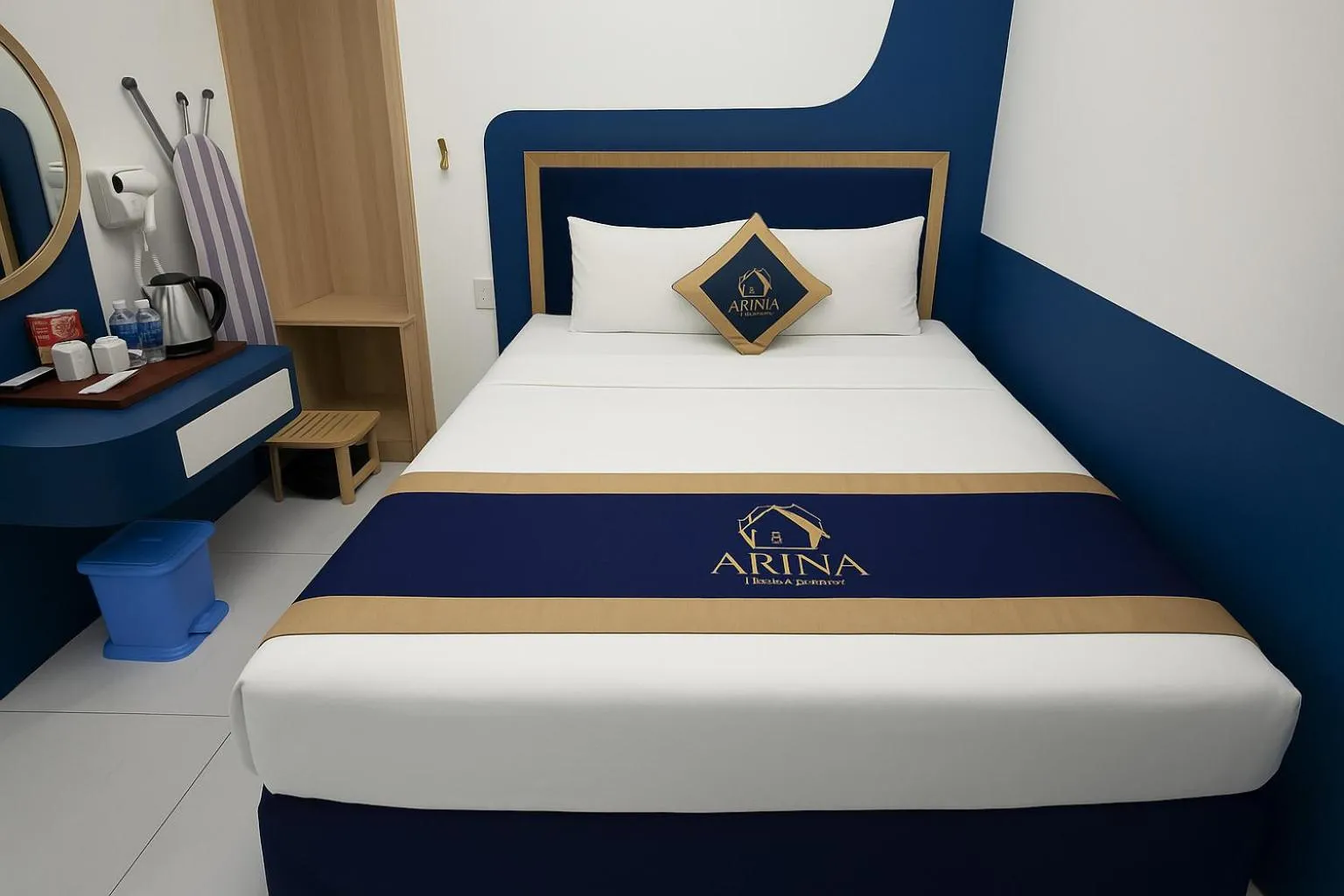Bed in Arina Luxury Hotel - Vincom Tay Ninh