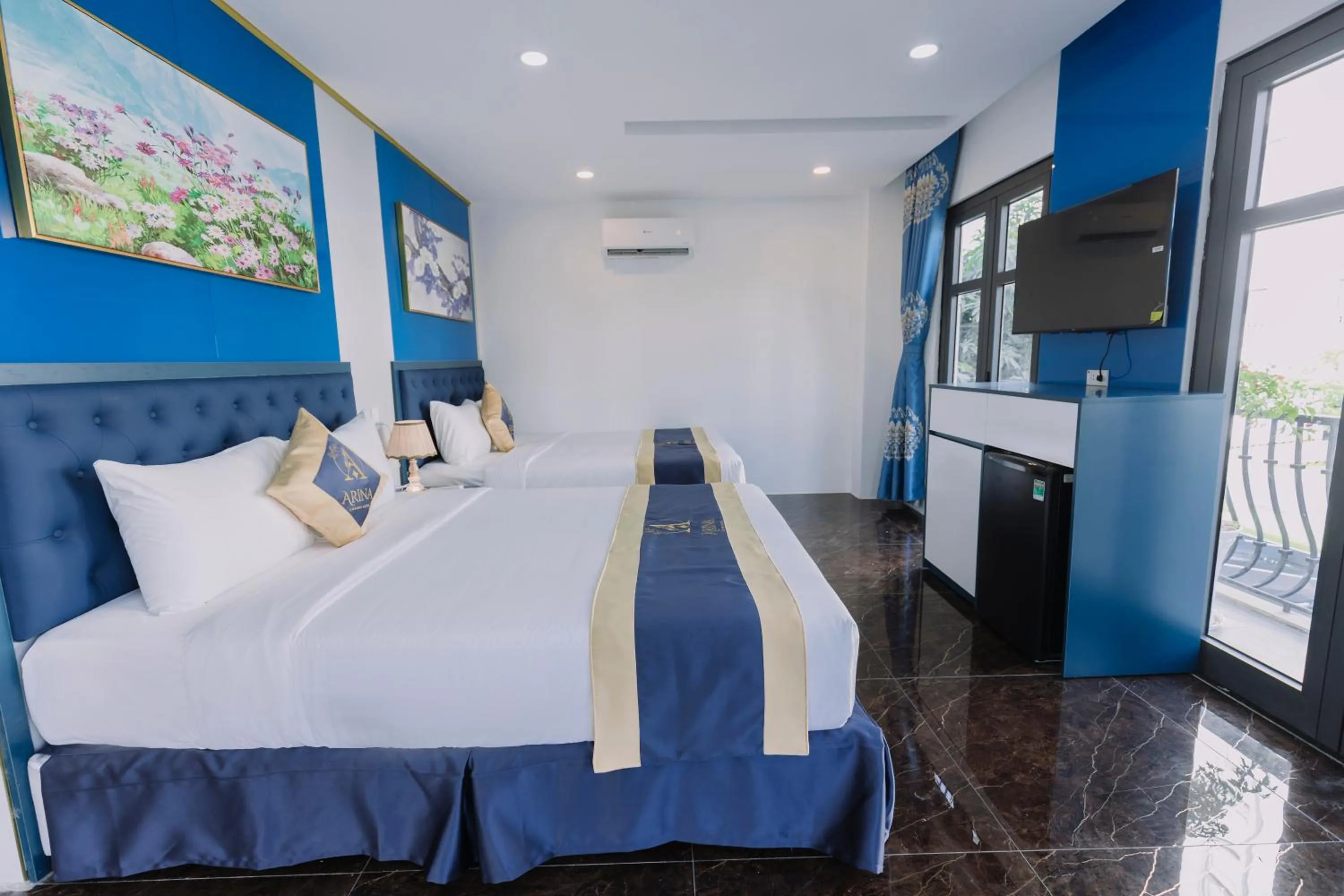 Bed in Arina Luxury Hotel - Vincom Tay Ninh