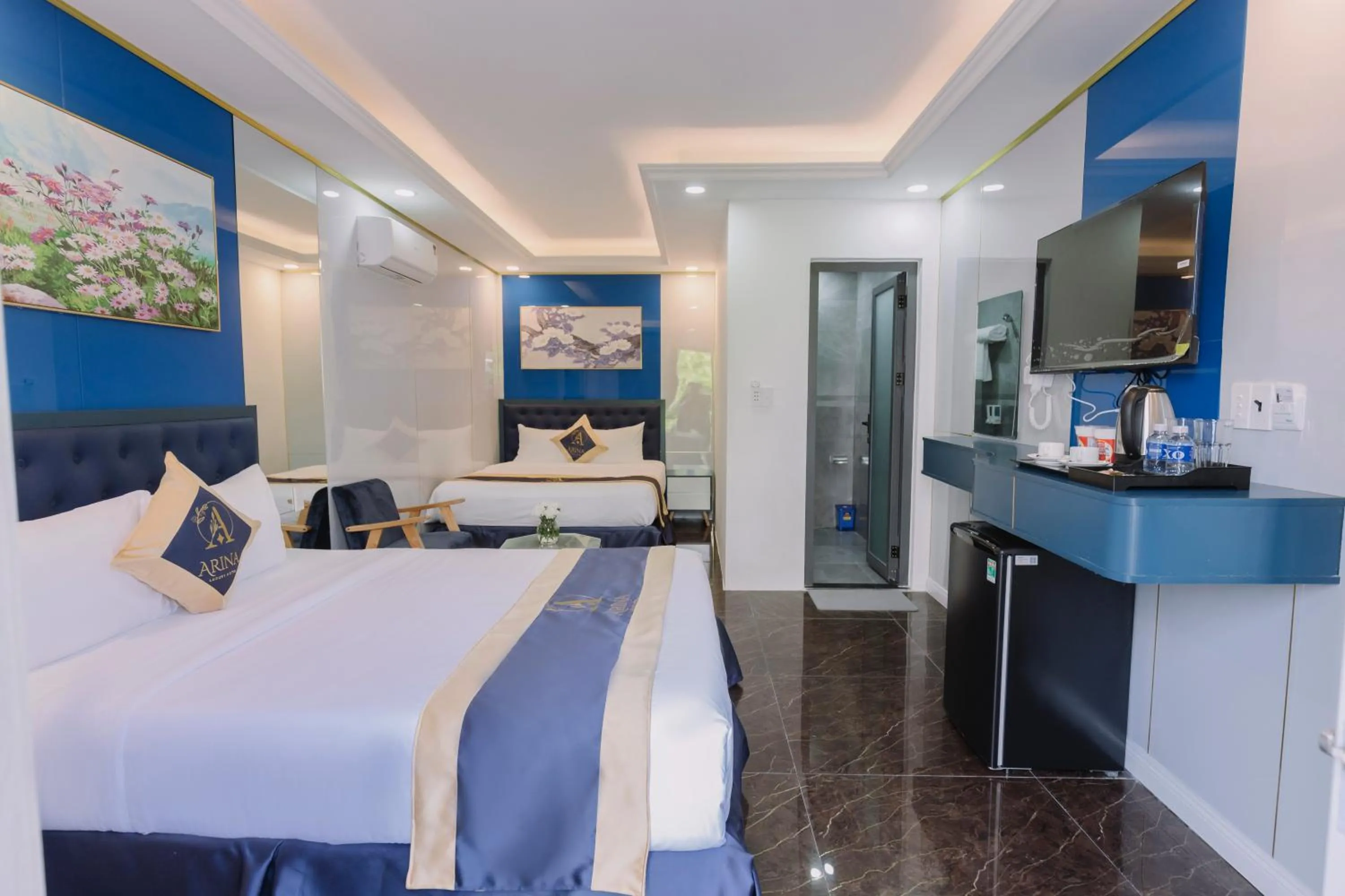 Bed in Arina Luxury Hotel - Vincom Tay Ninh