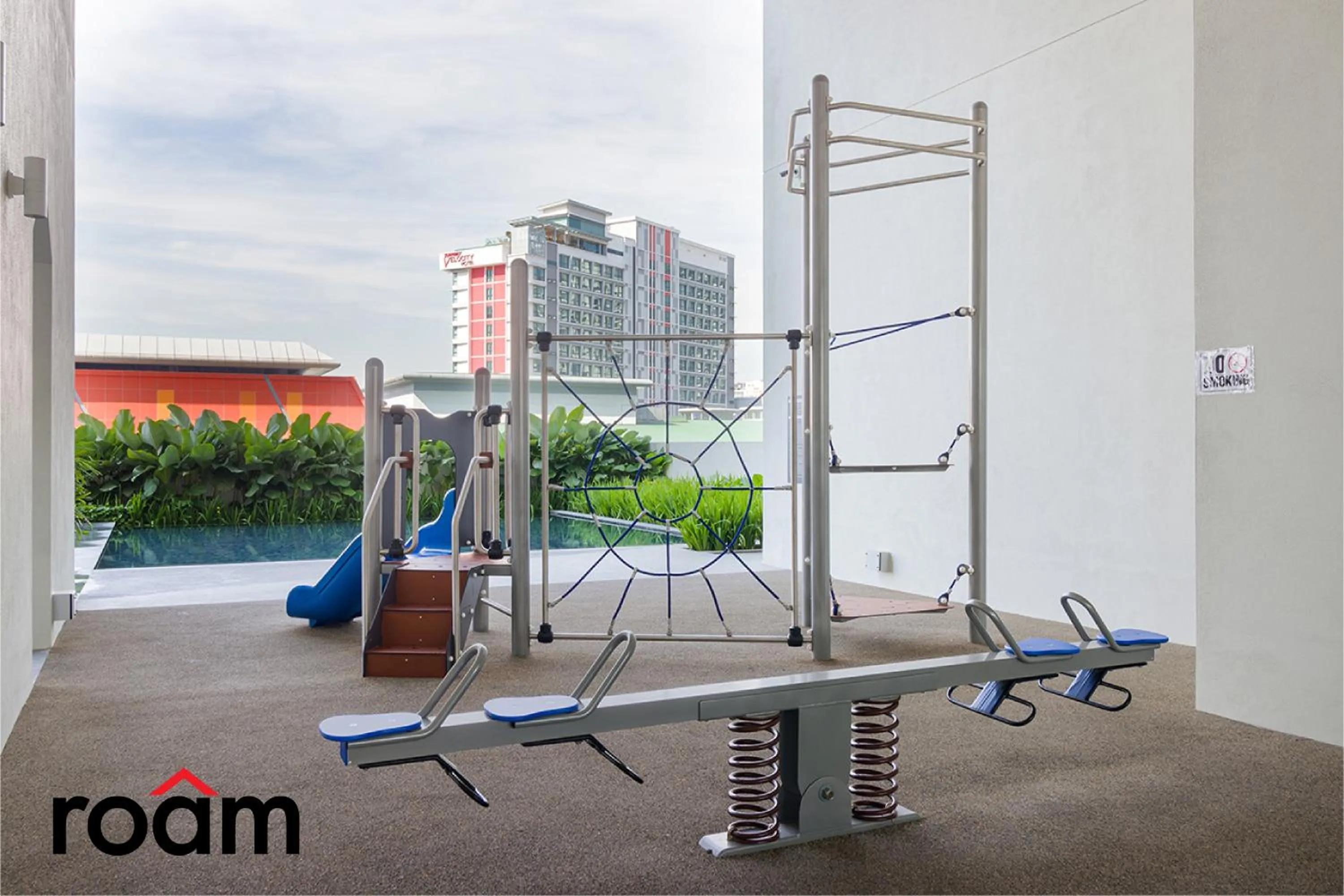 Children play ground in UNA Residences, Sunway KL