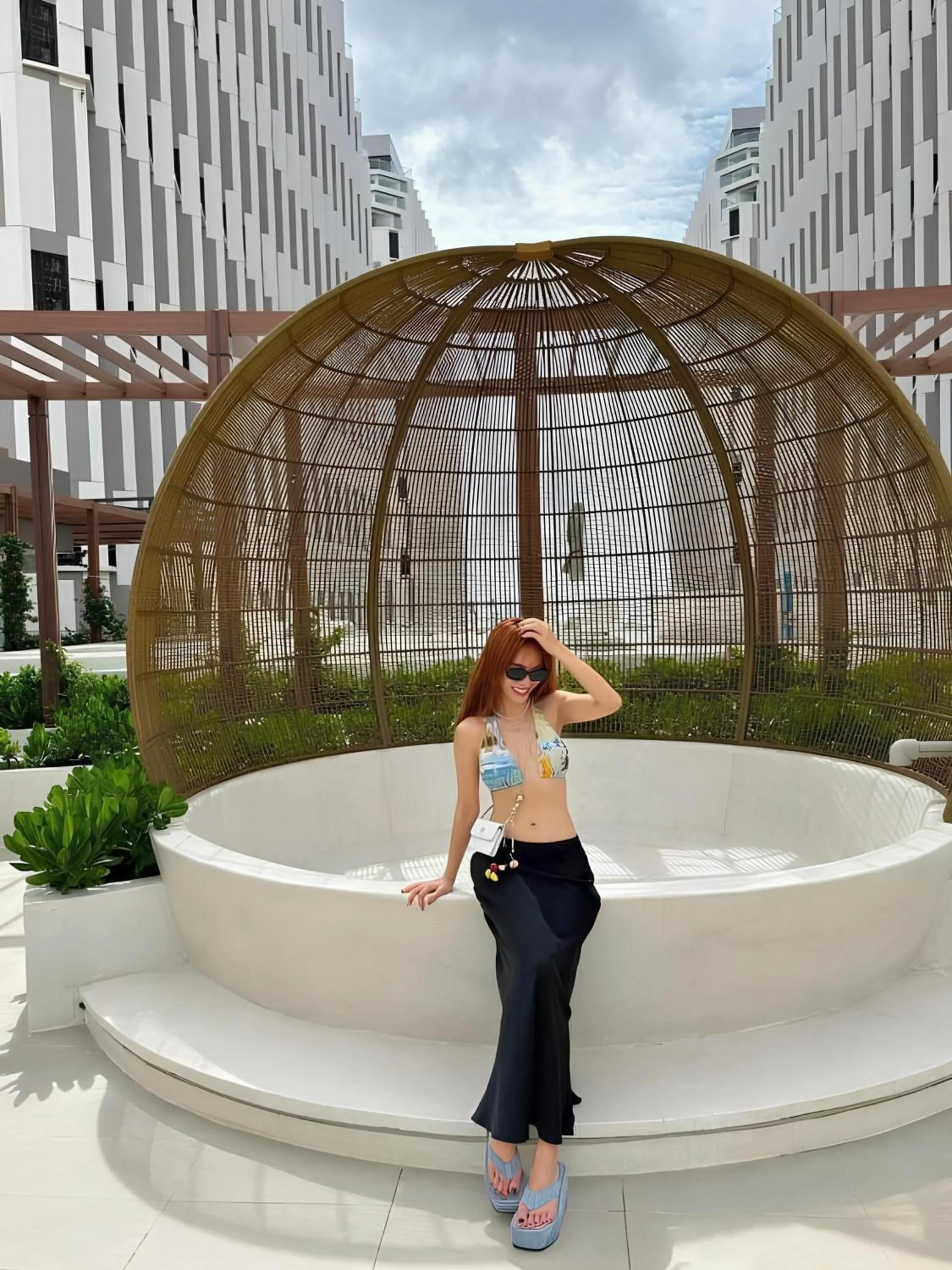 Hot Tub in Mandala Pearl Azure Retreat