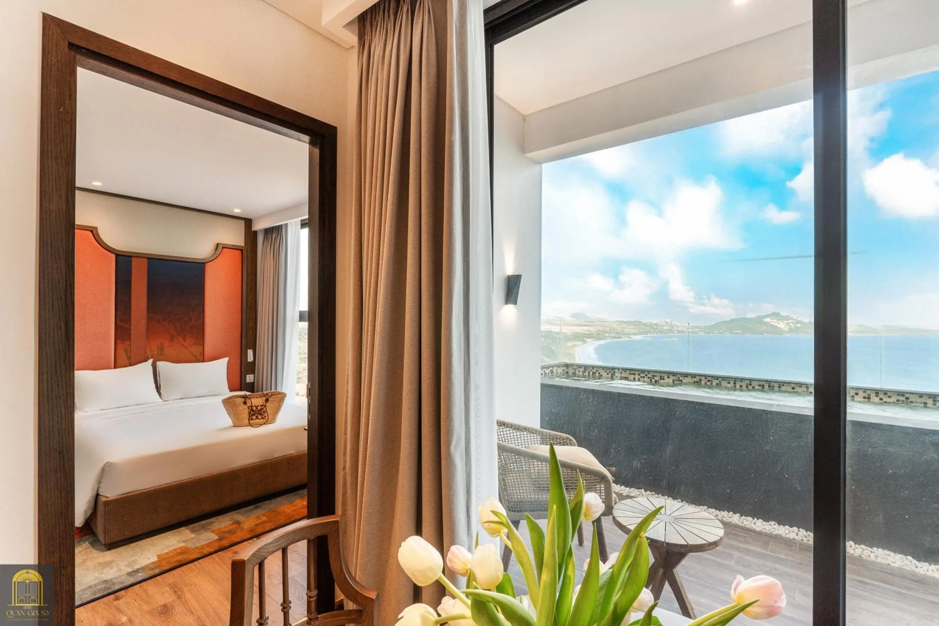 Natural landscape, Bed in Mandala Pearl Azure Retreat