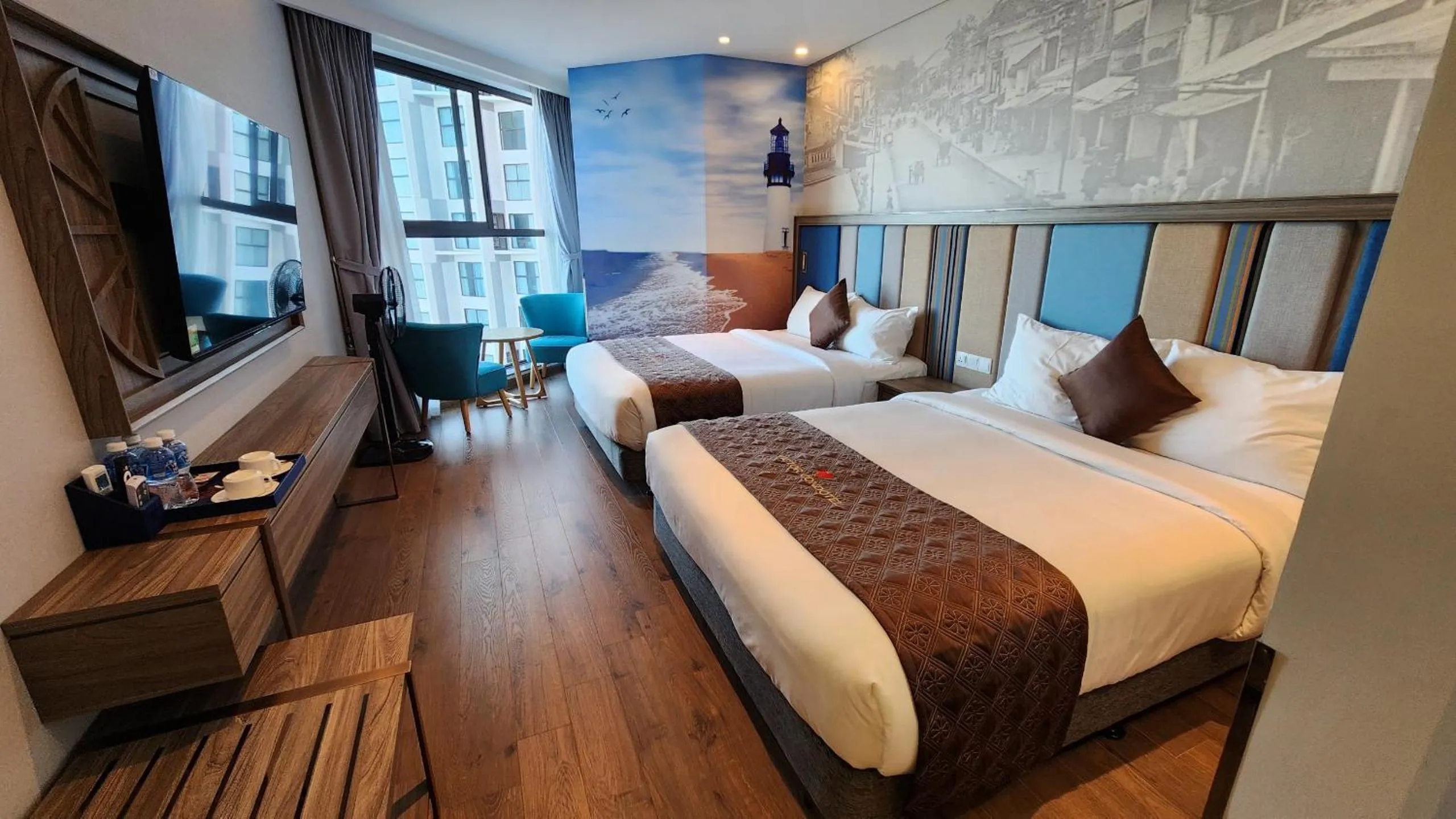 Bed in Mandala Pearl Azure Retreat