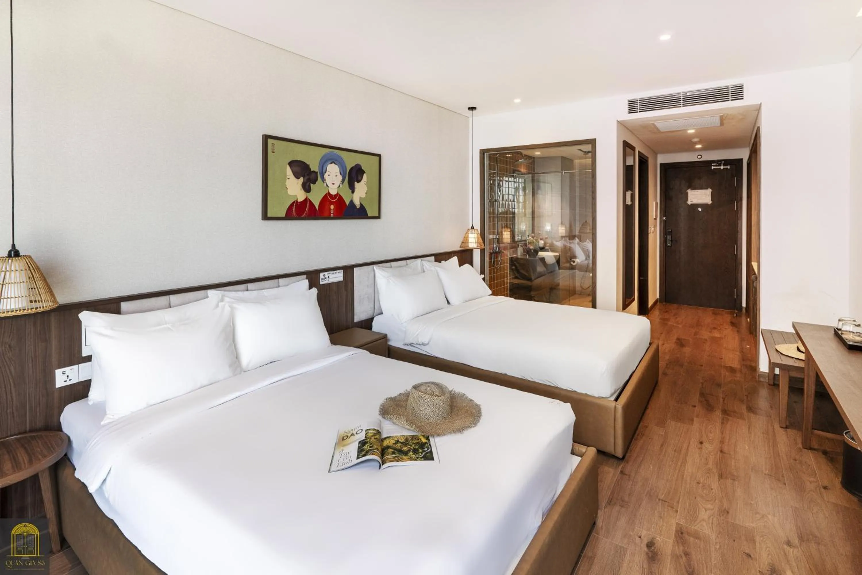 Bed in Mandala Pearl Azure Retreat