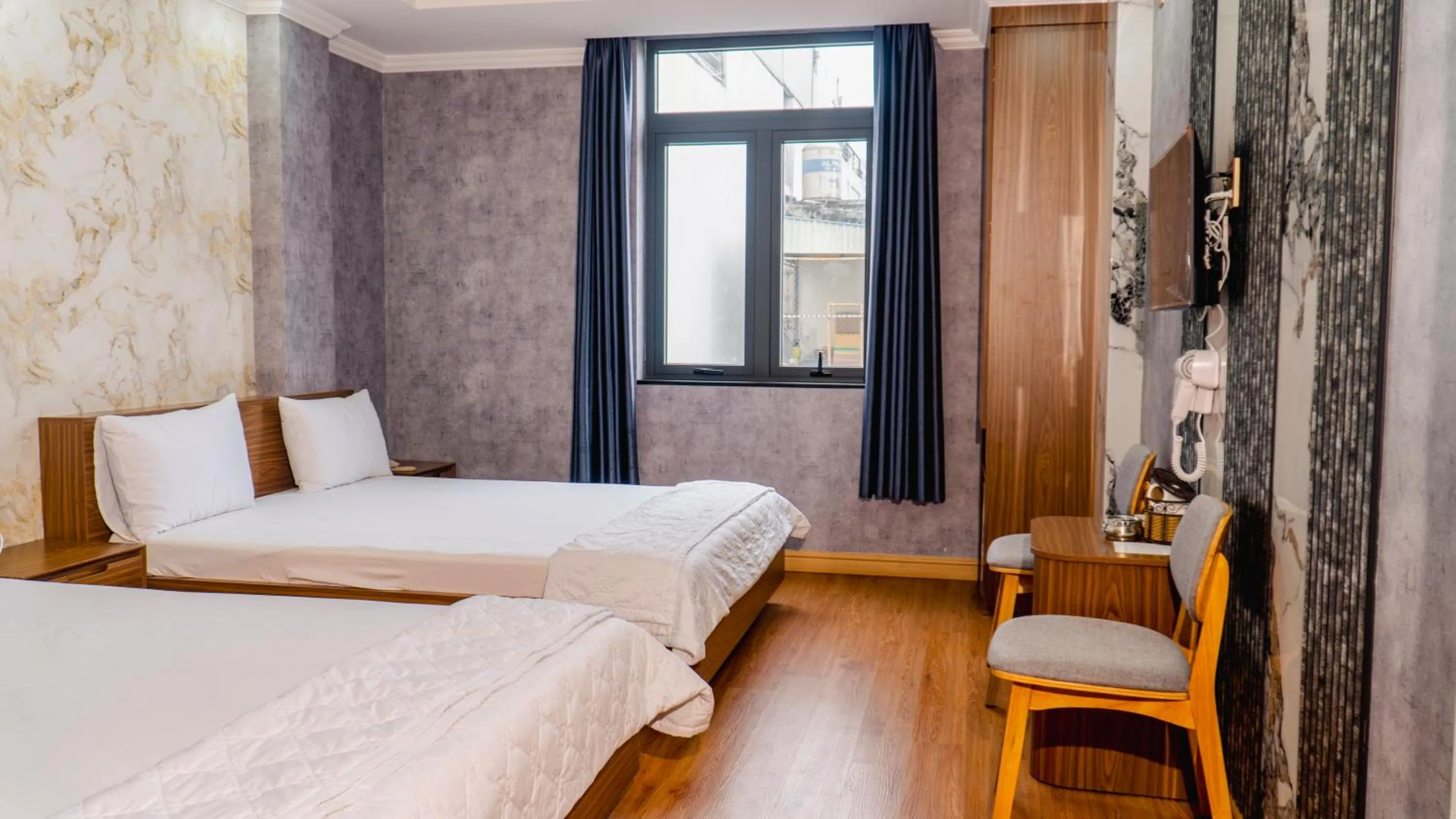 Bed in Thanh Binh Premium Hotel