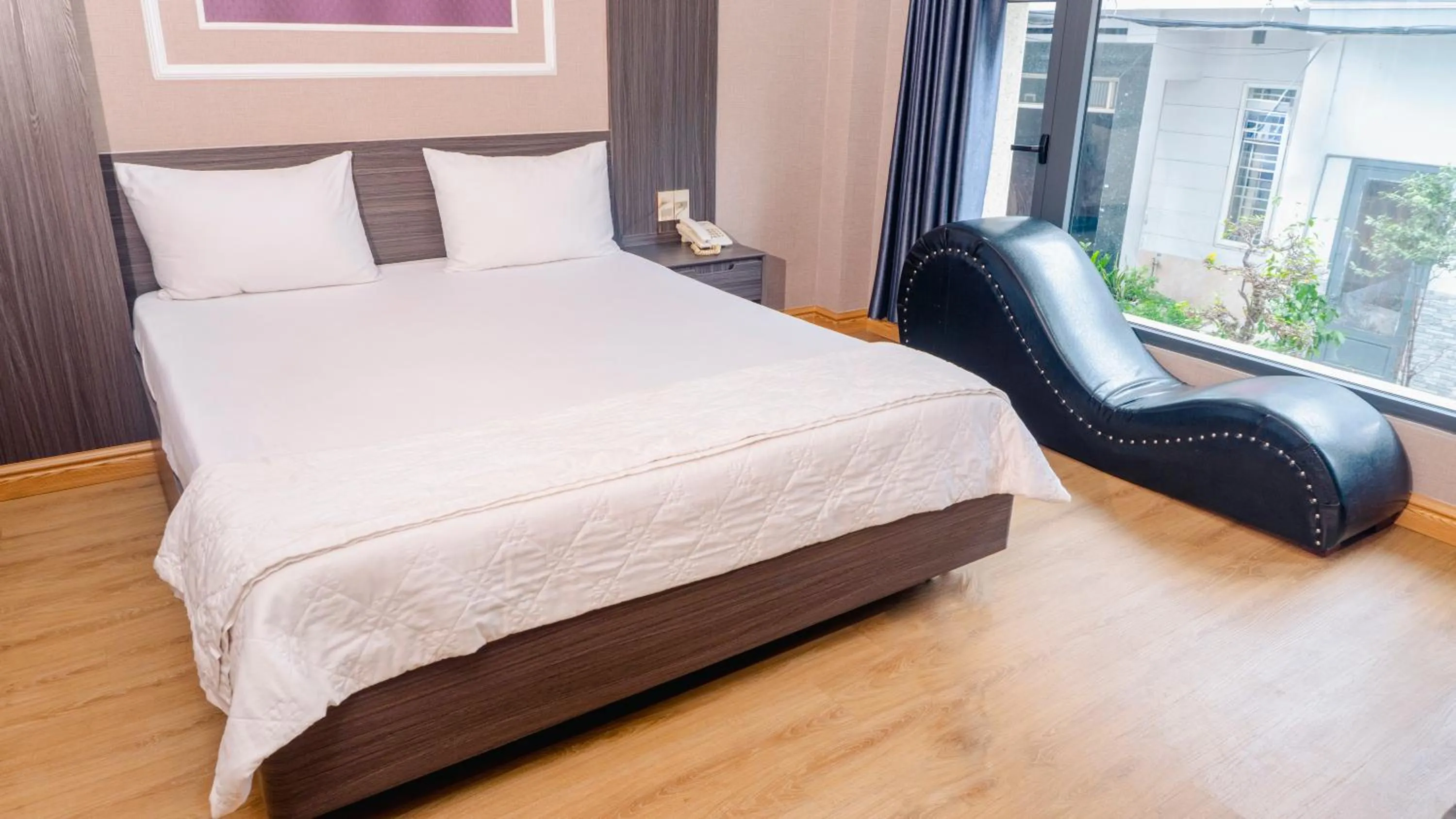 Bed in Thanh Binh Premium Hotel