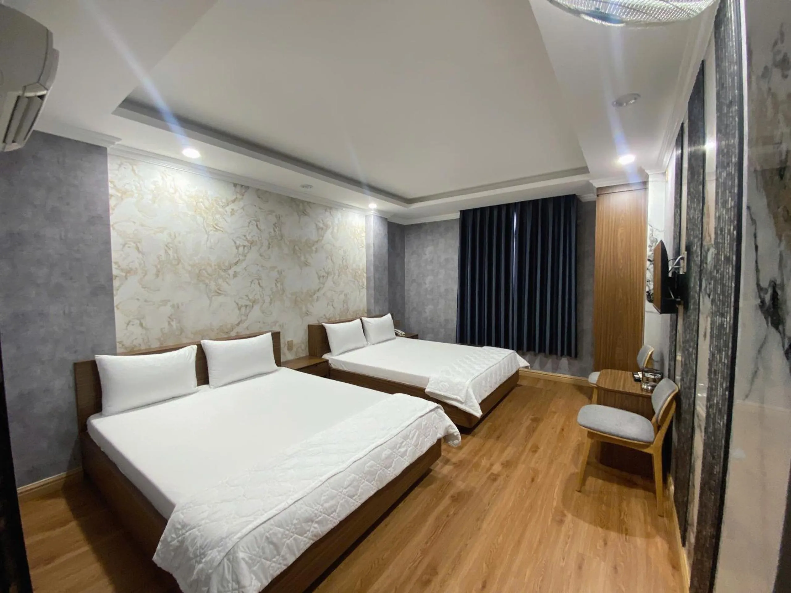Bed in Thanh Binh Premium Hotel