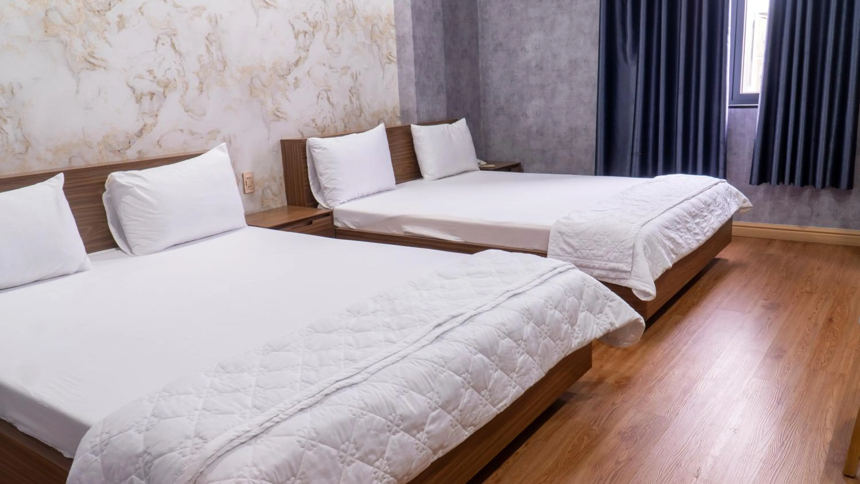 Bed in Thanh Binh Premium Hotel