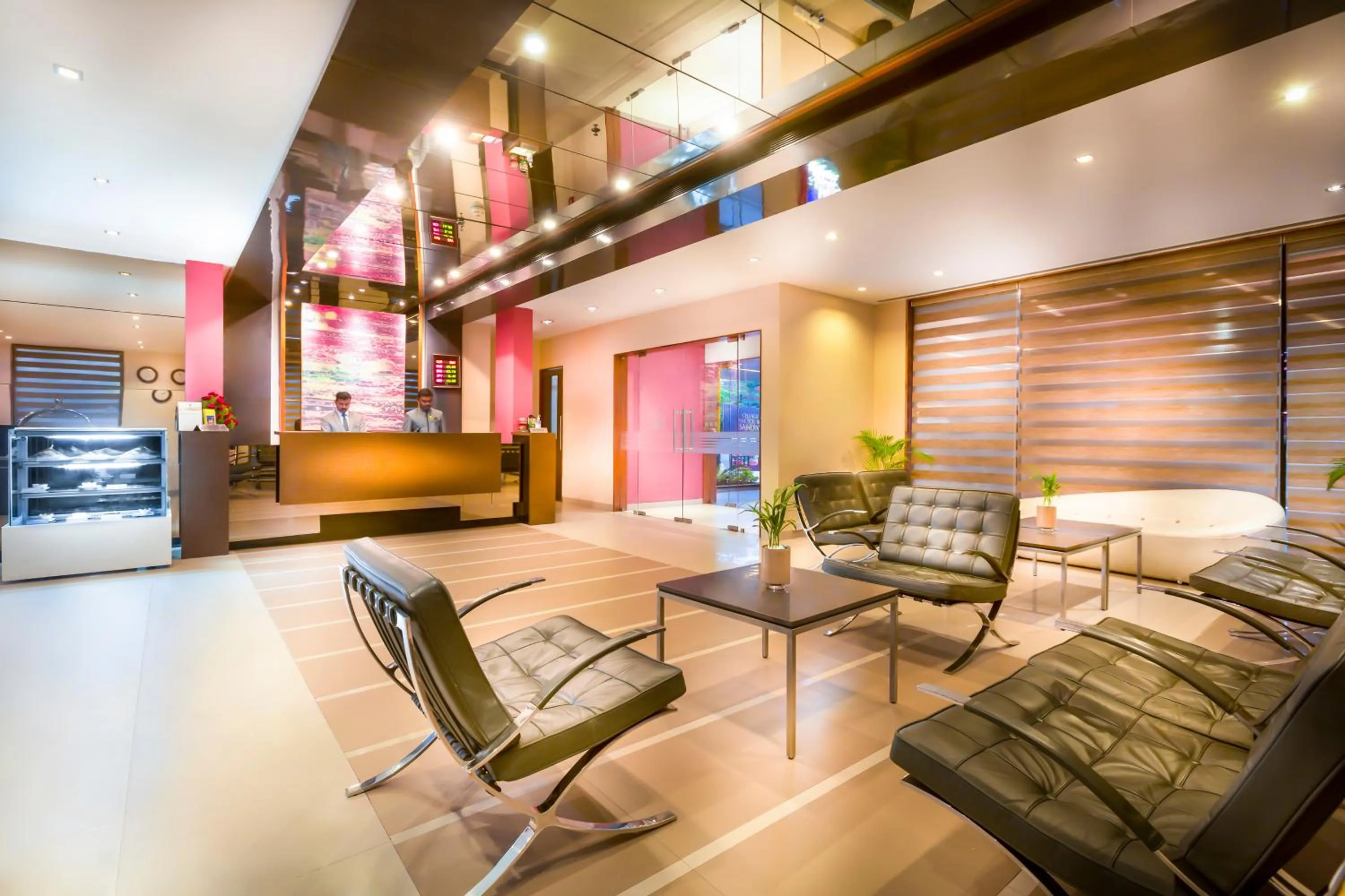 Lobby or reception in Regency Sameera Vellore by GRT Hotels