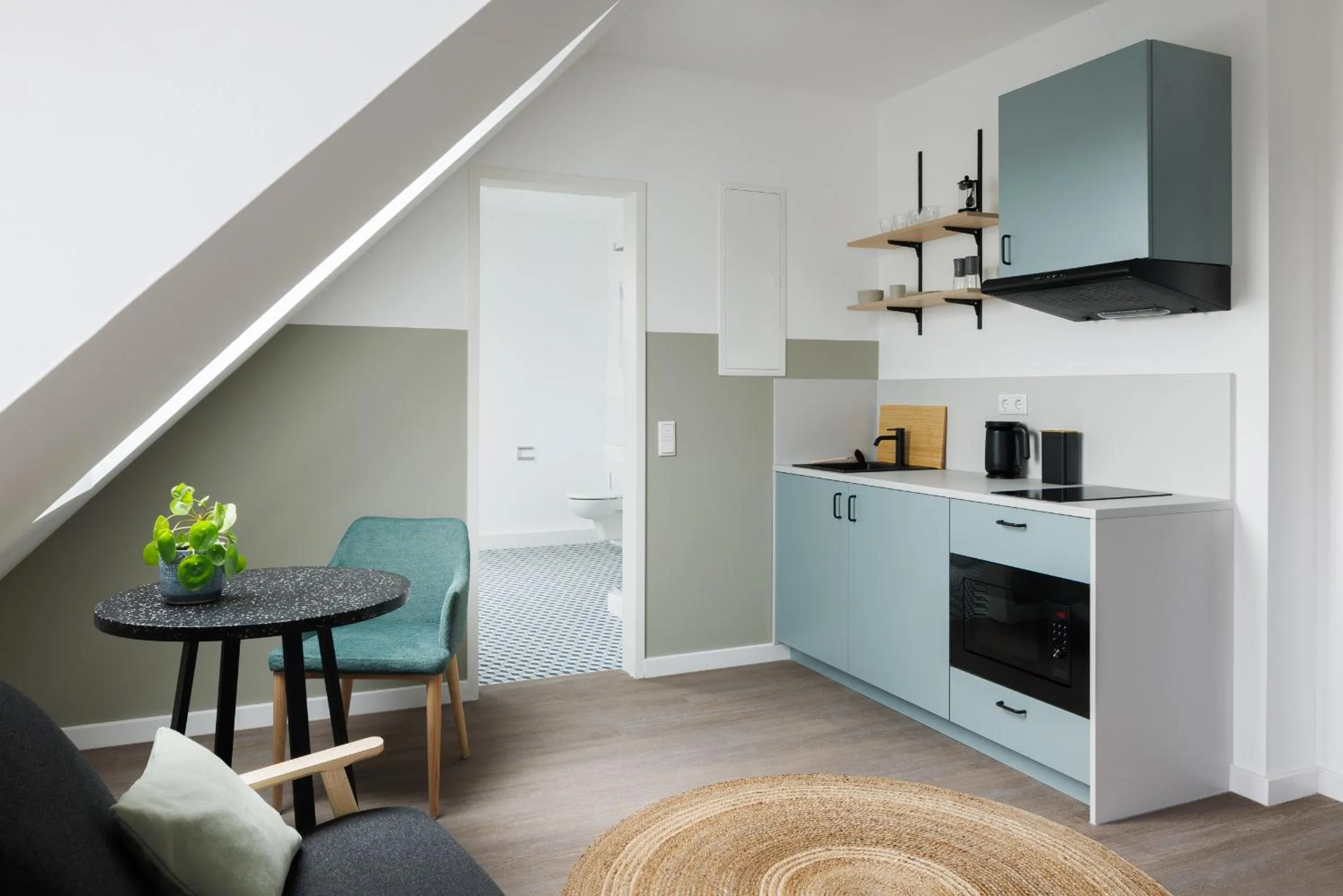 Dining area in POHA House Büchel