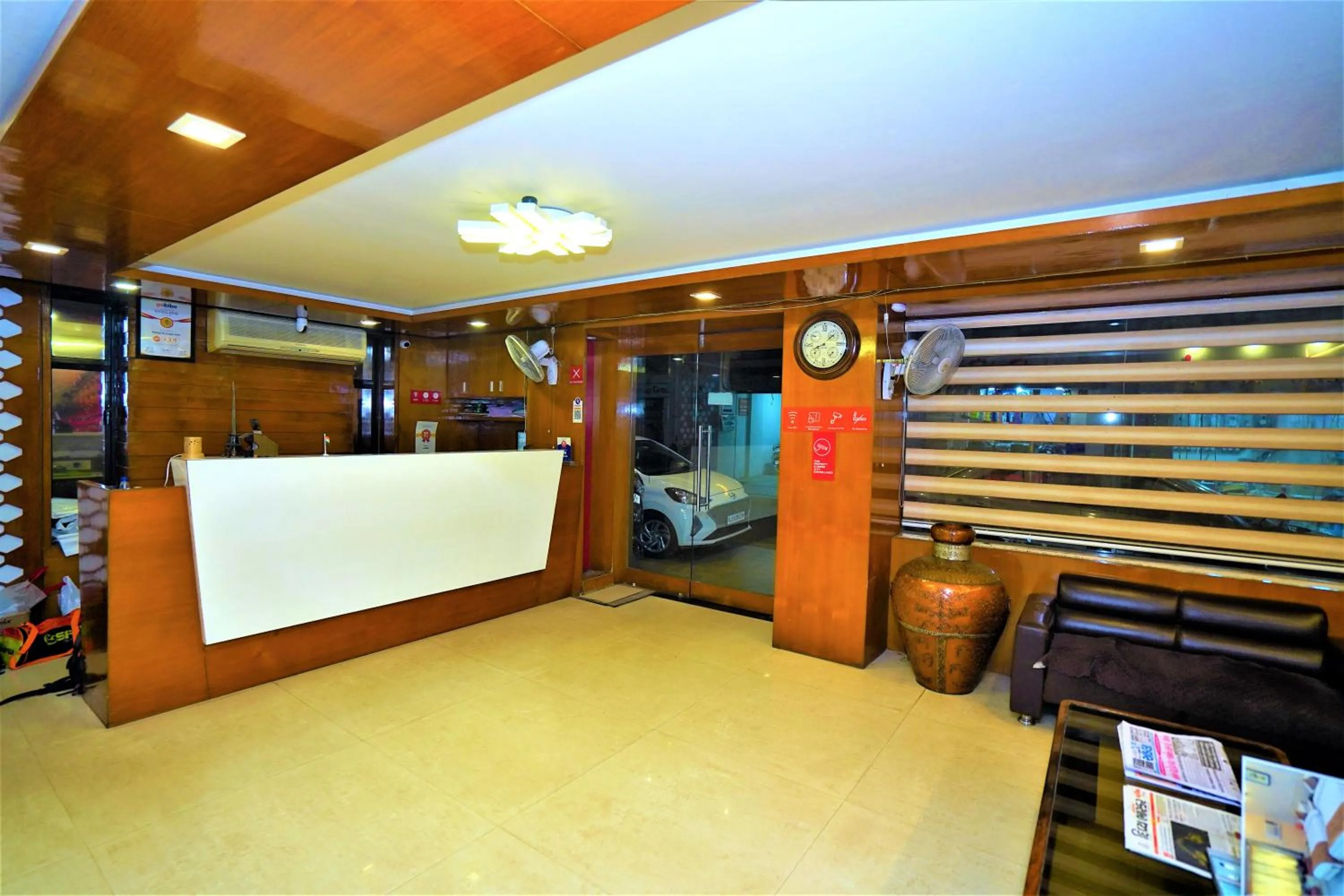 Lobby or reception in New Hotel Europa Inn