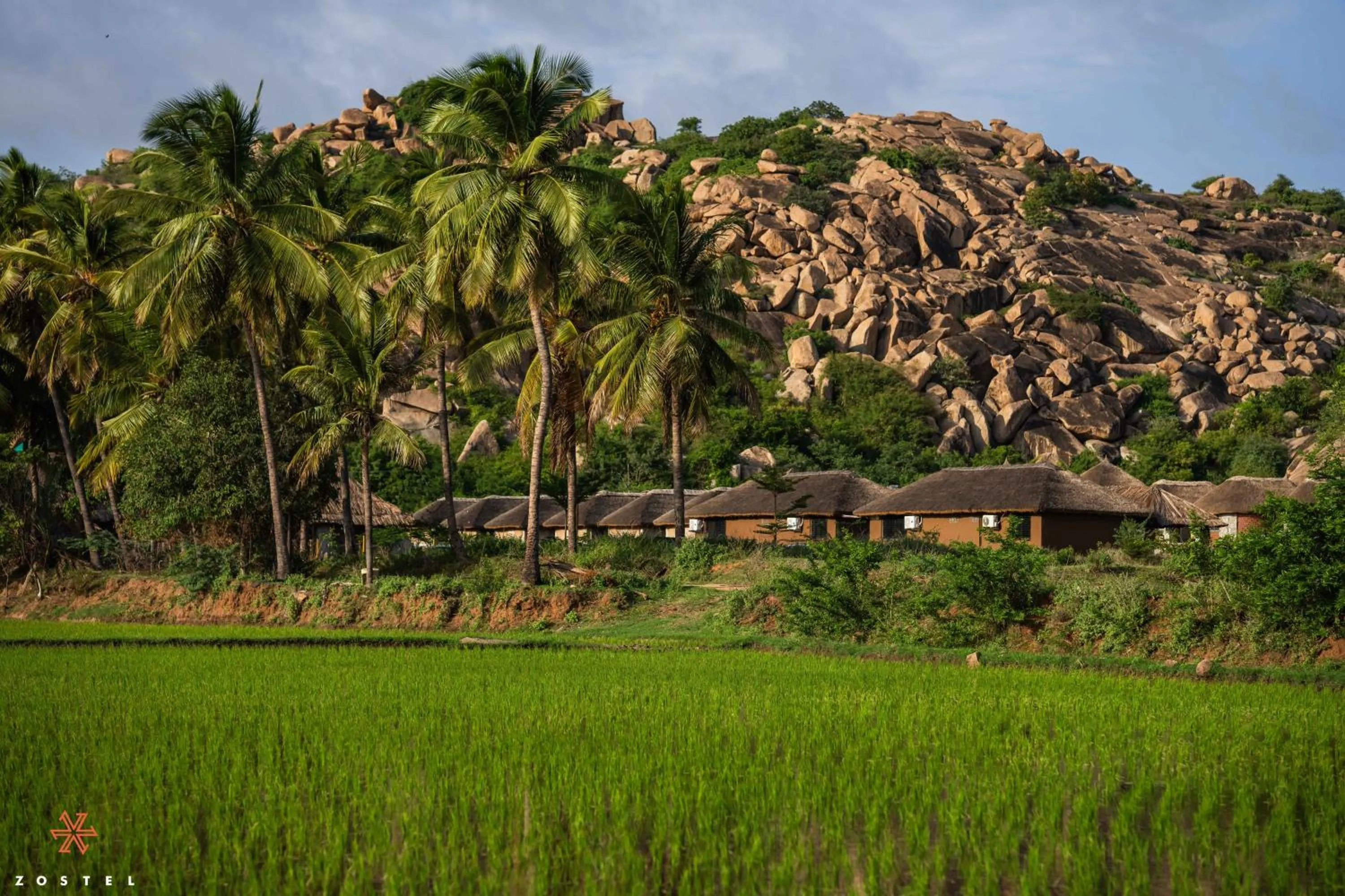 Day in Zostel Hampi, Gangavathi