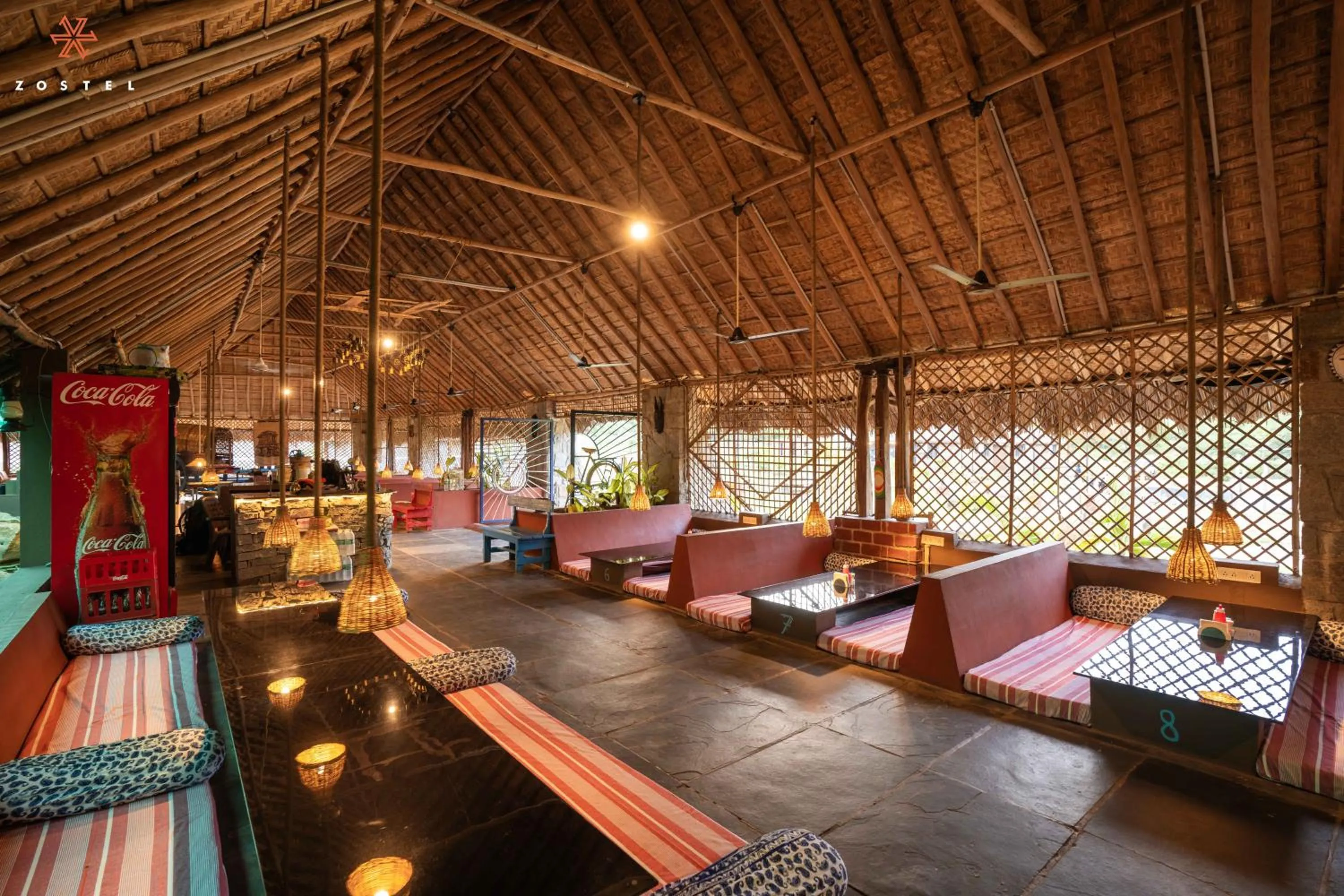 Restaurant/places to eat in Zostel Hampi, Gangavathi