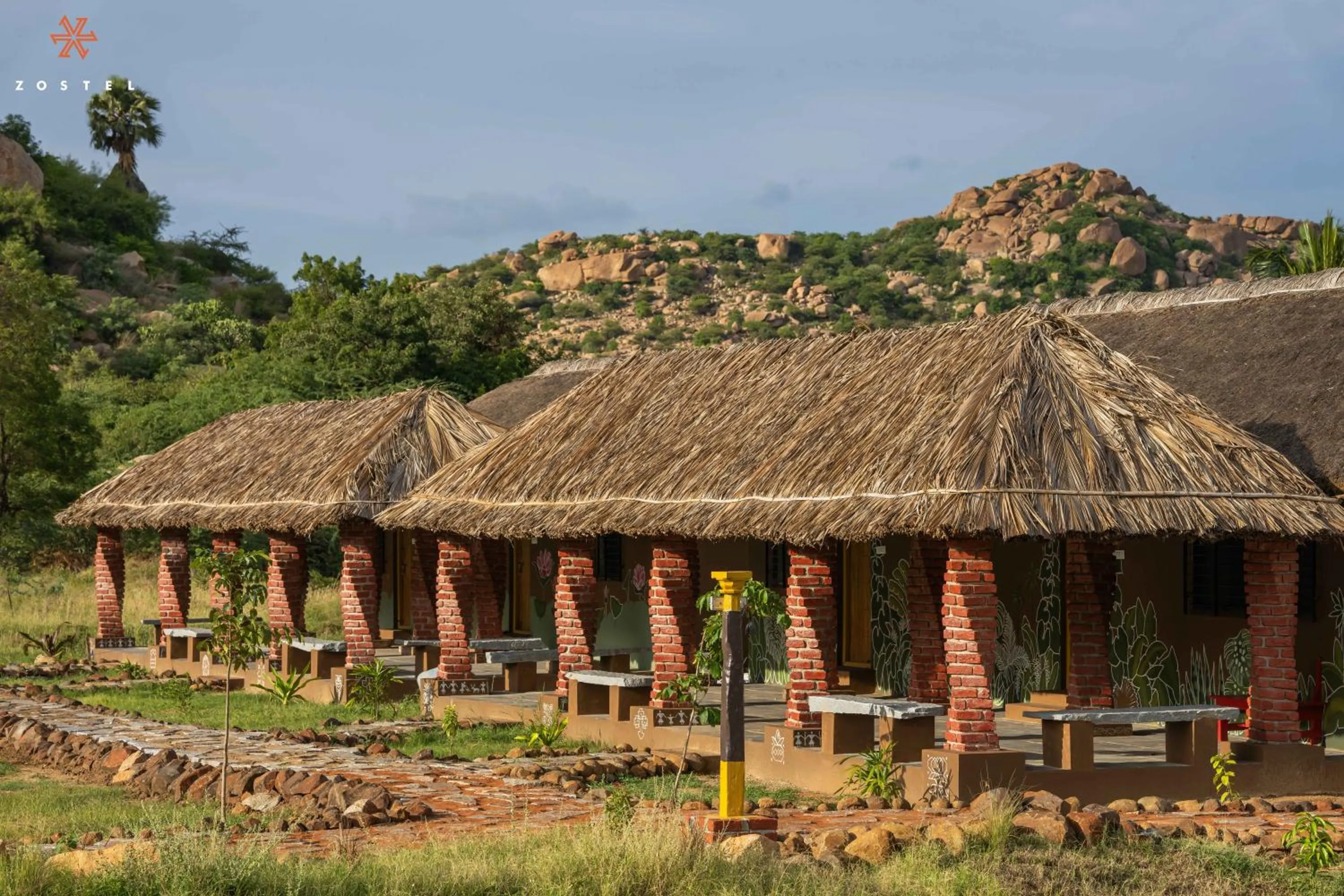 Property building in Zostel Hampi, Gangavathi