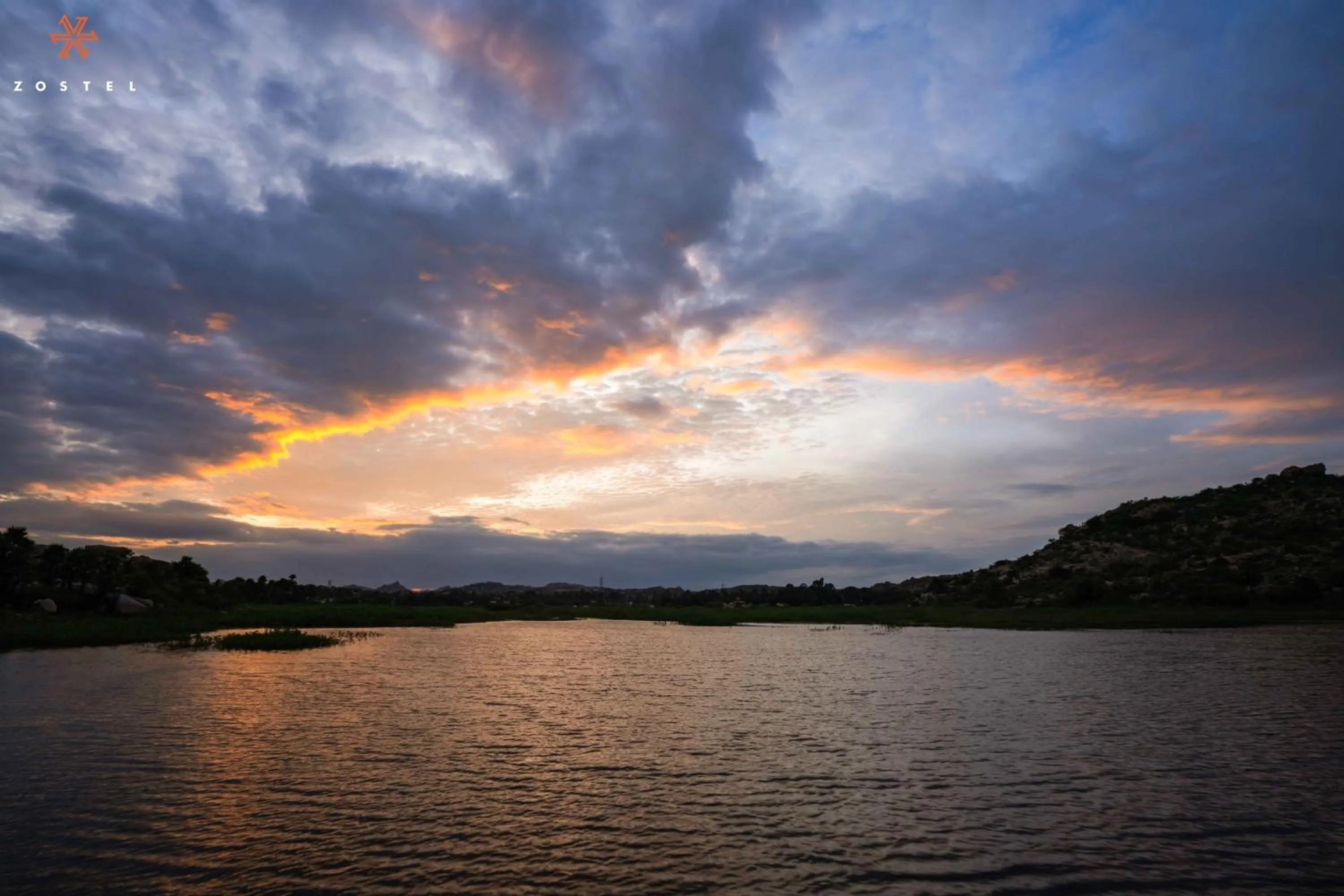 Day in Zostel Hampi, Gangavathi