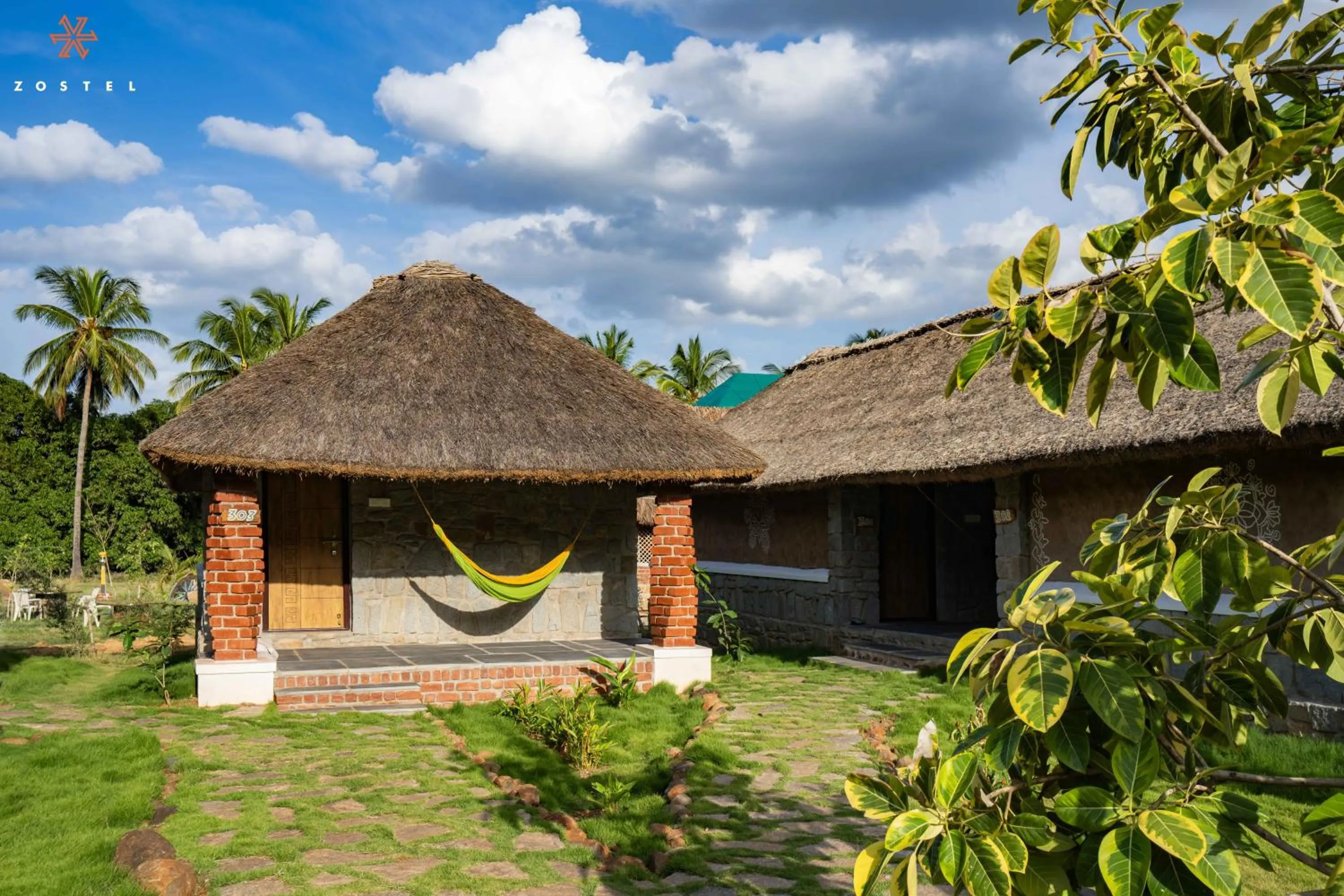 Property building in Zostel Hampi, Gangavathi