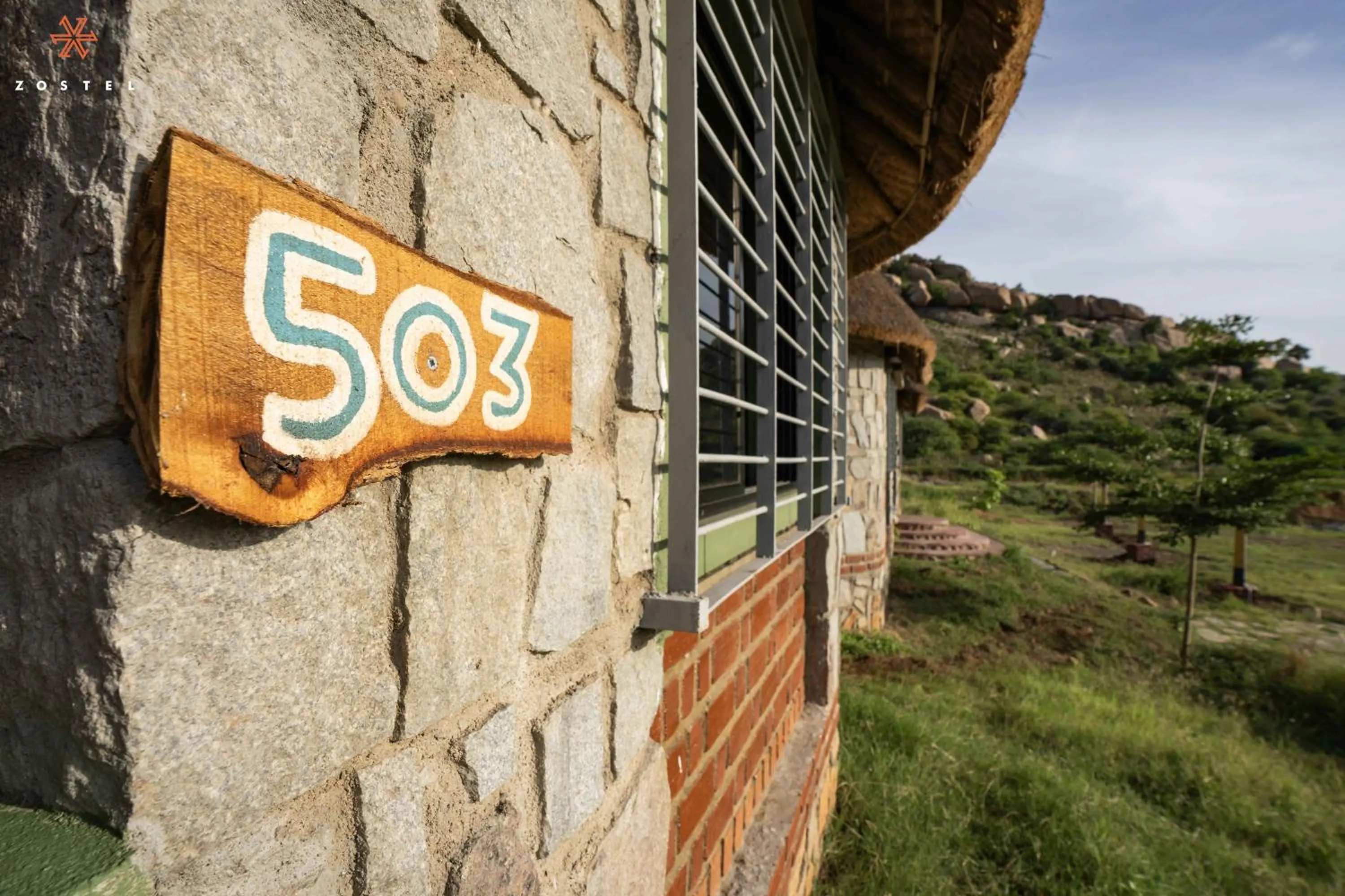 Day in Zostel Hampi, Gangavathi