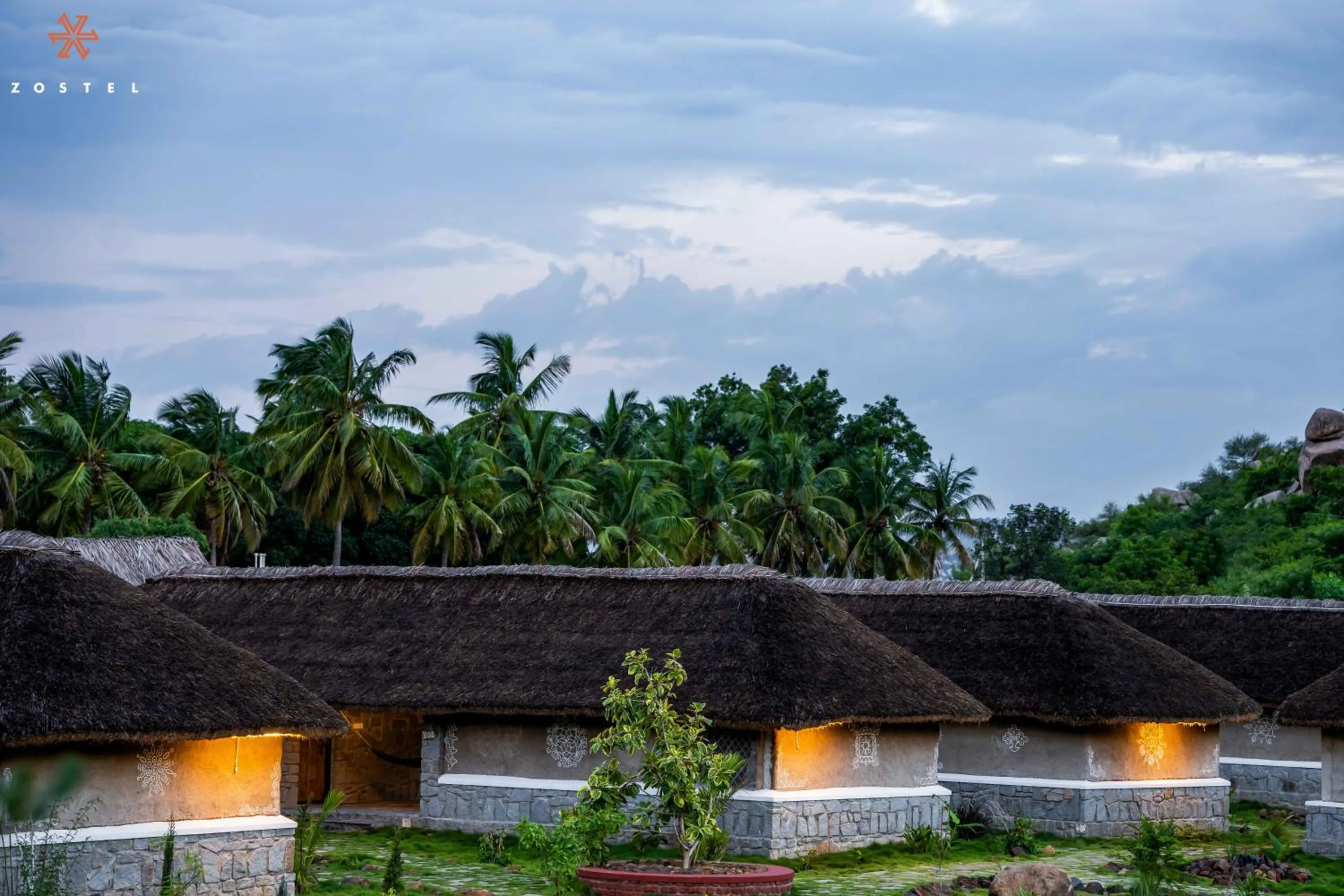 Property building in Zostel Hampi, Gangavathi