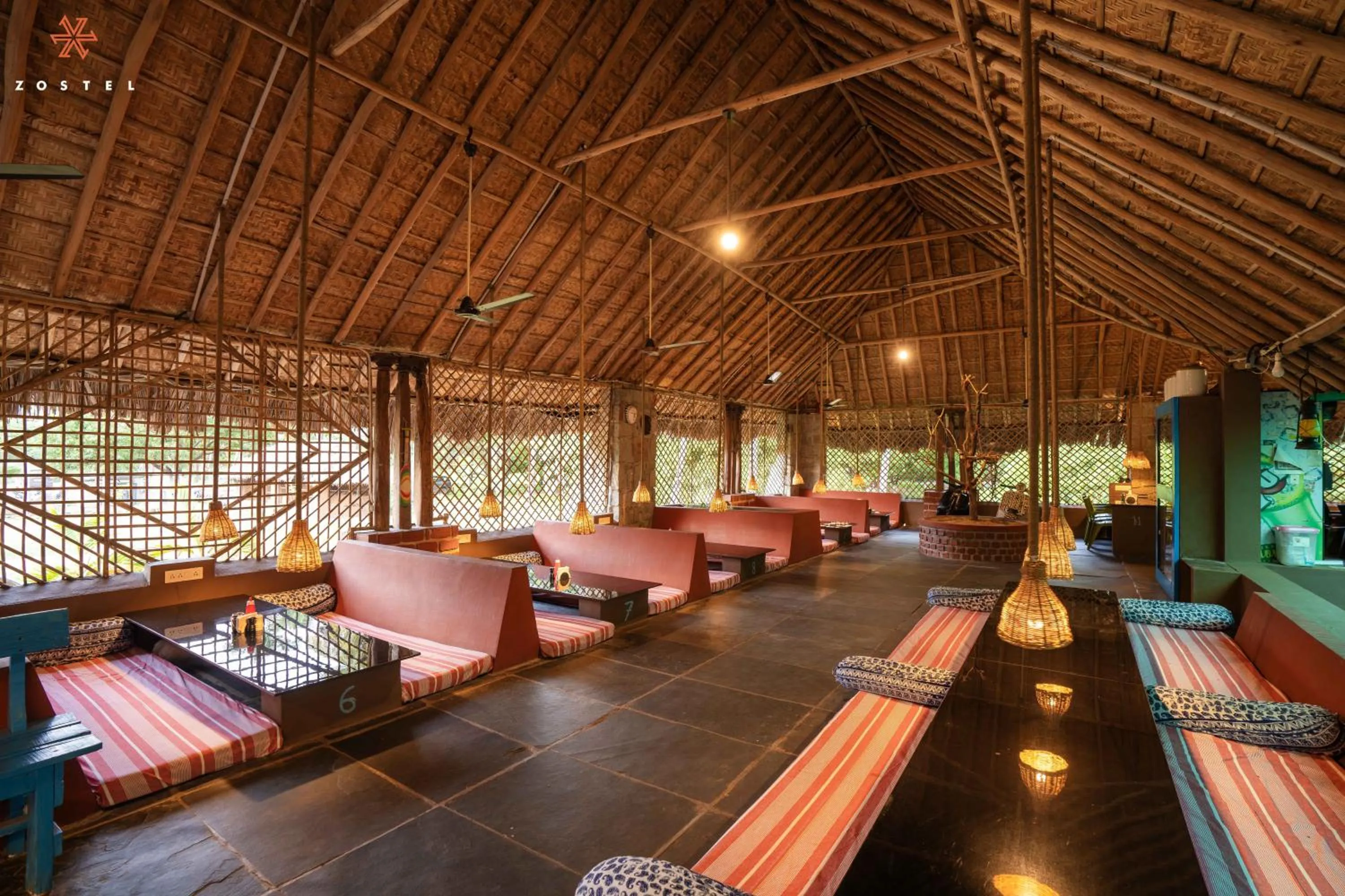 Restaurant/places to eat in Zostel Hampi, Gangavathi