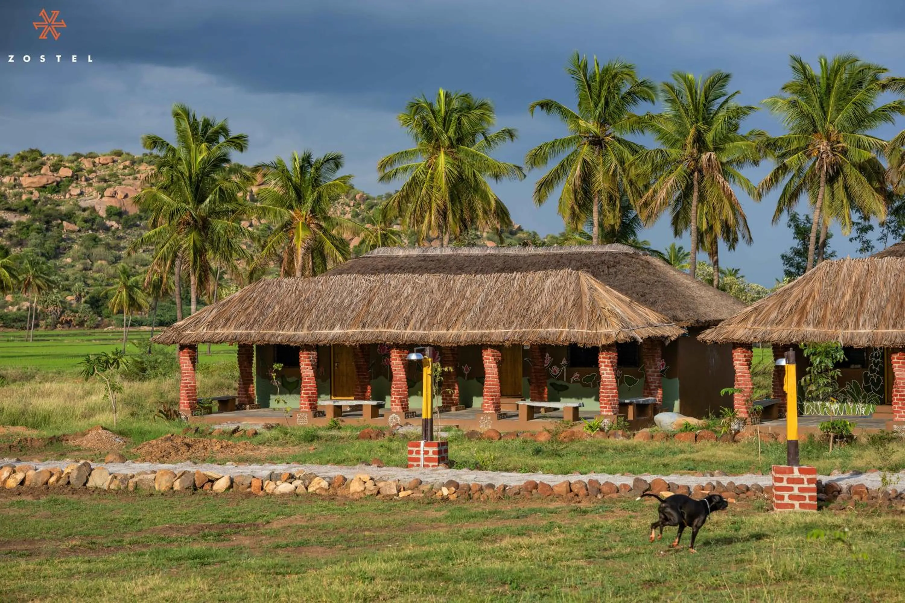 Property building in Zostel Hampi, Gangavathi