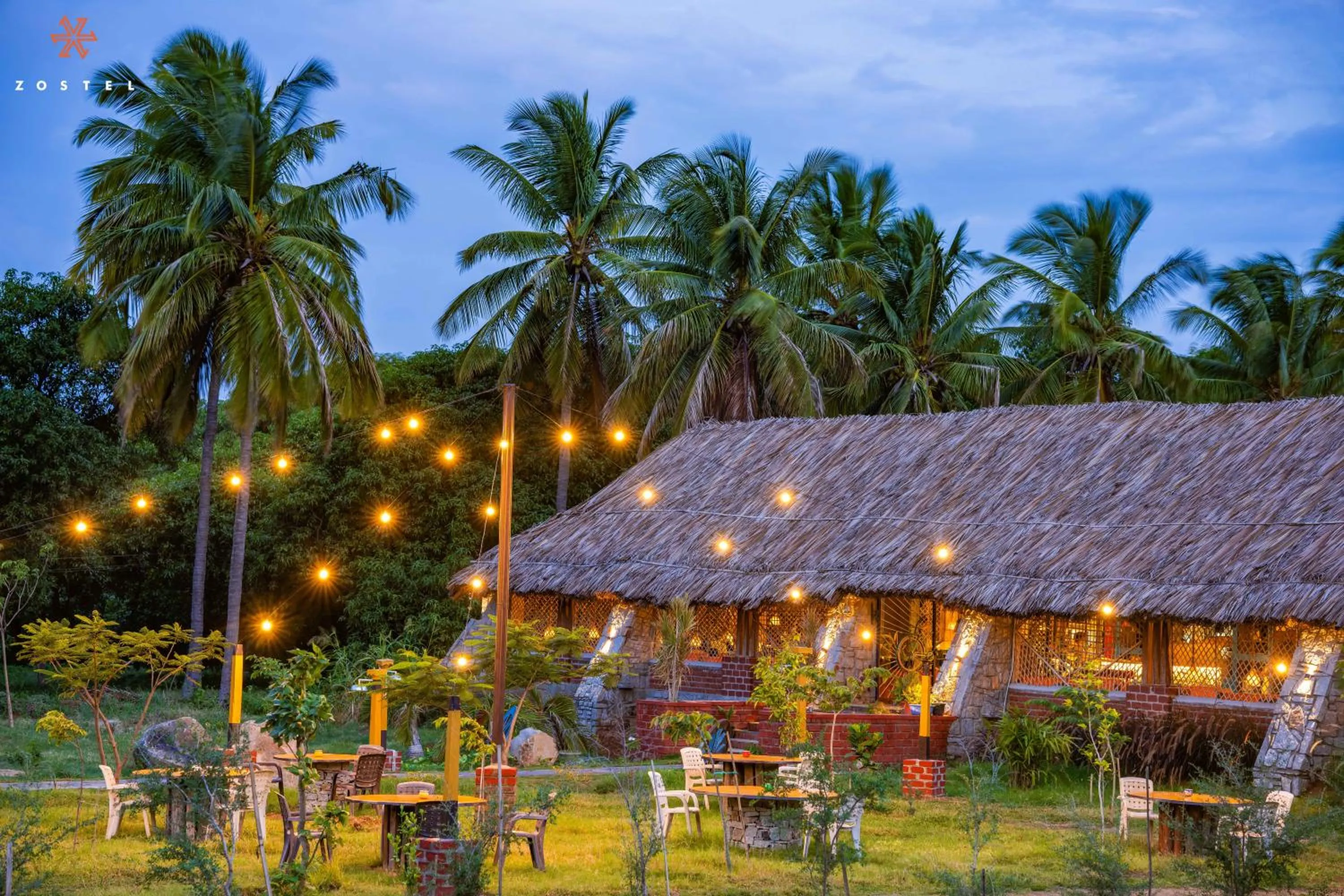 Day in Zostel Hampi, Gangavathi