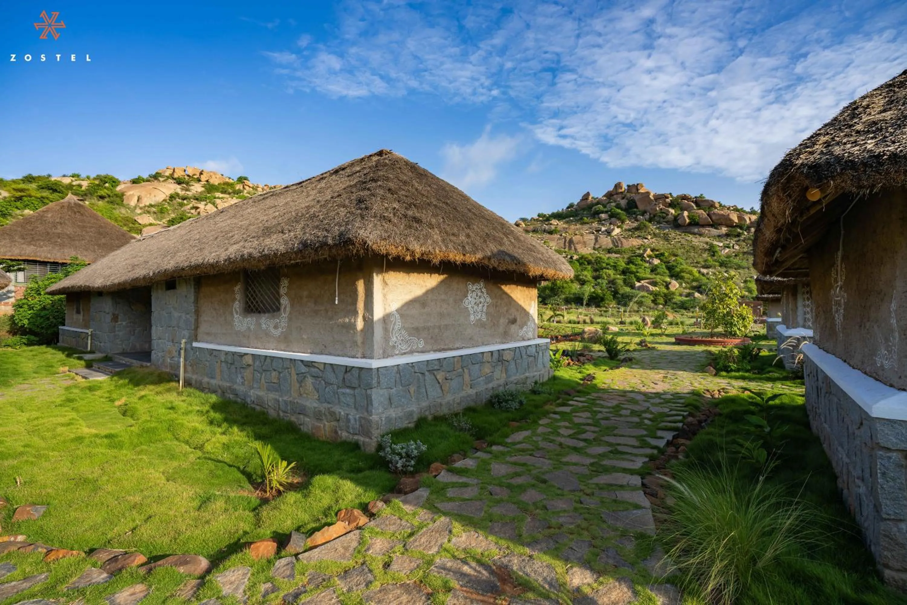 Property building in Zostel Hampi, Gangavathi