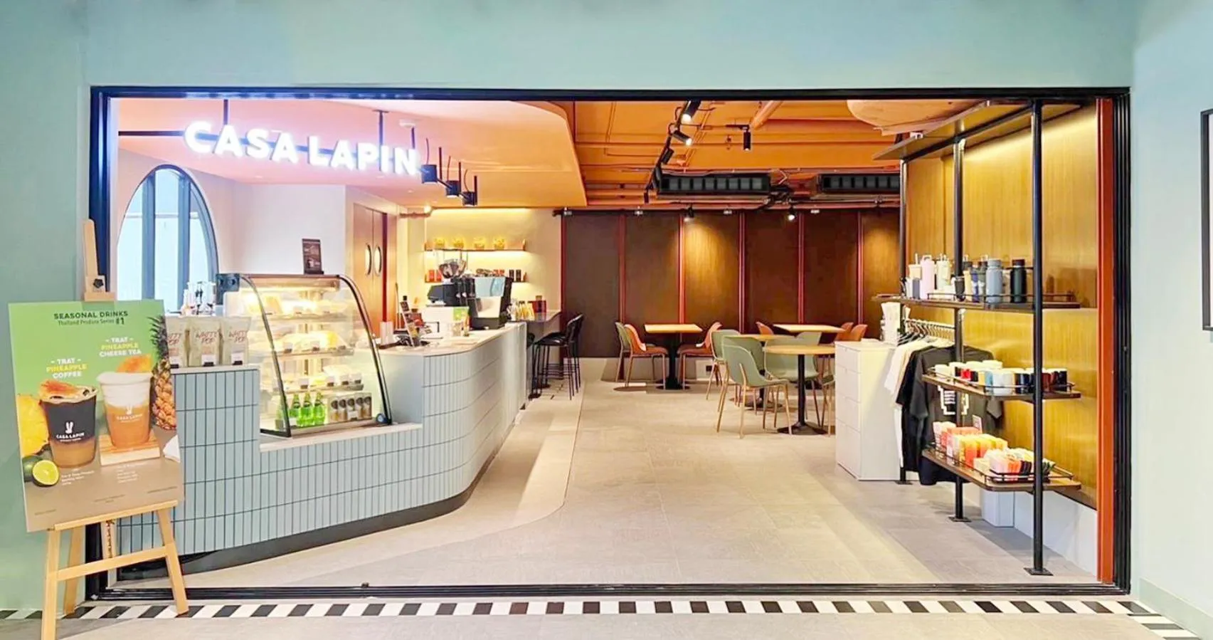 On-site shops in The Quarter Ratchathewi by UHG