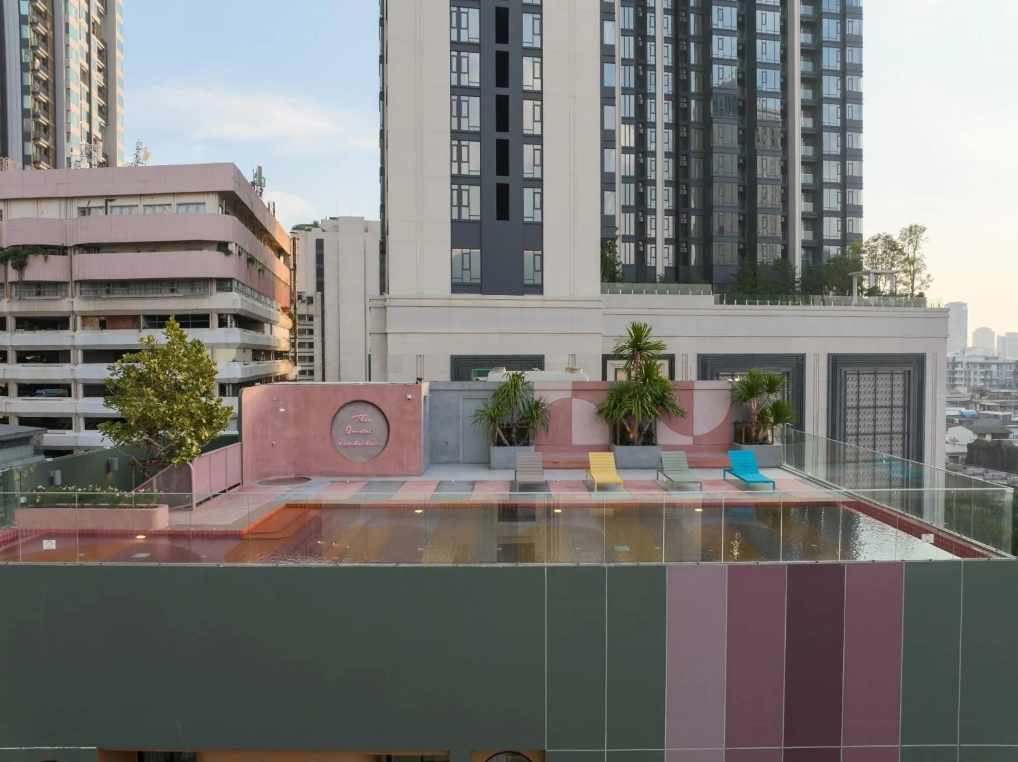 Property building in The Quarter Ratchathewi by UHG