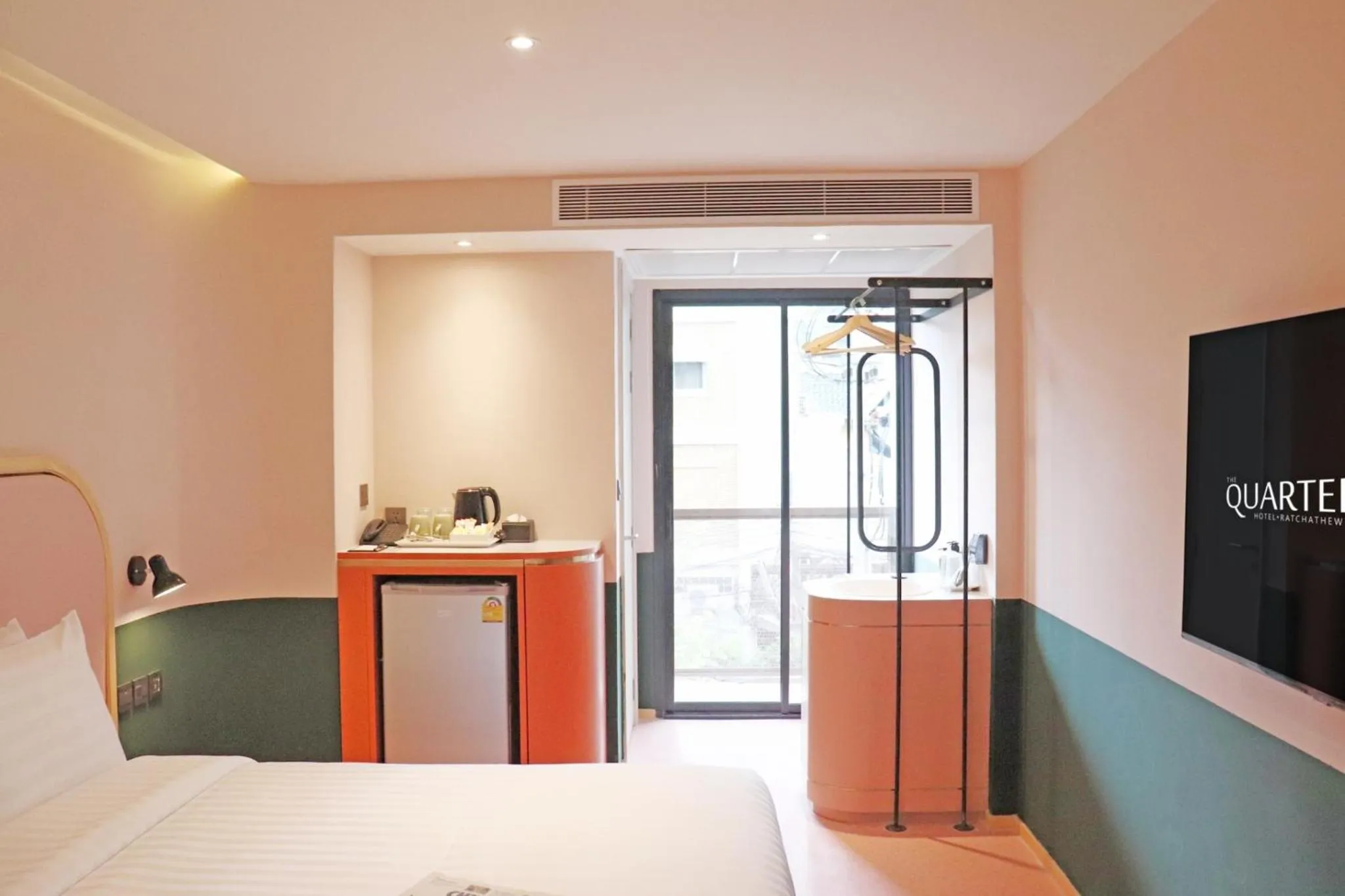 City view, Bed in The Quarter Ratchathewi by UHG