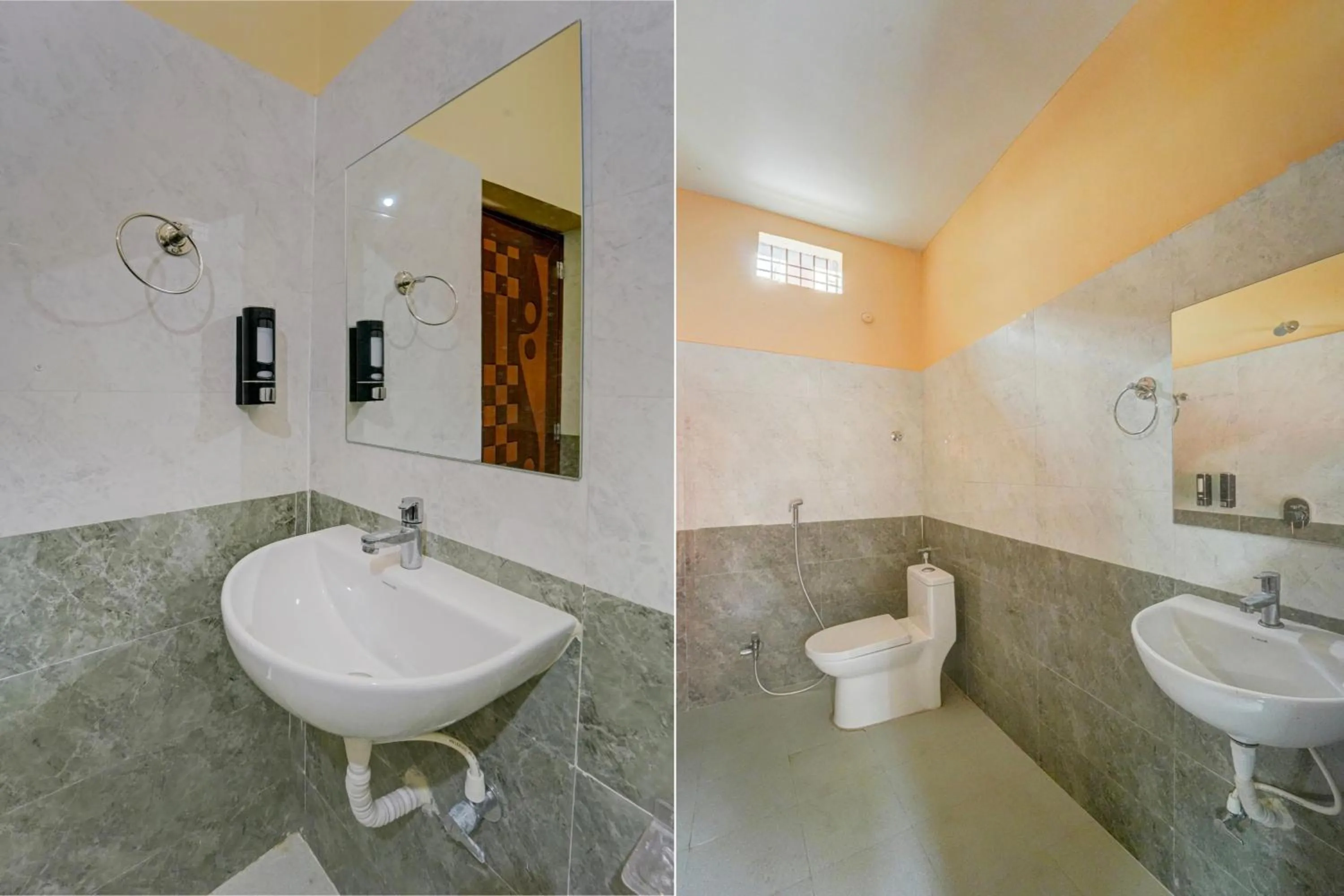 Bathroom in Hotel O Siddhi Vinayak Hotel & Banquets
