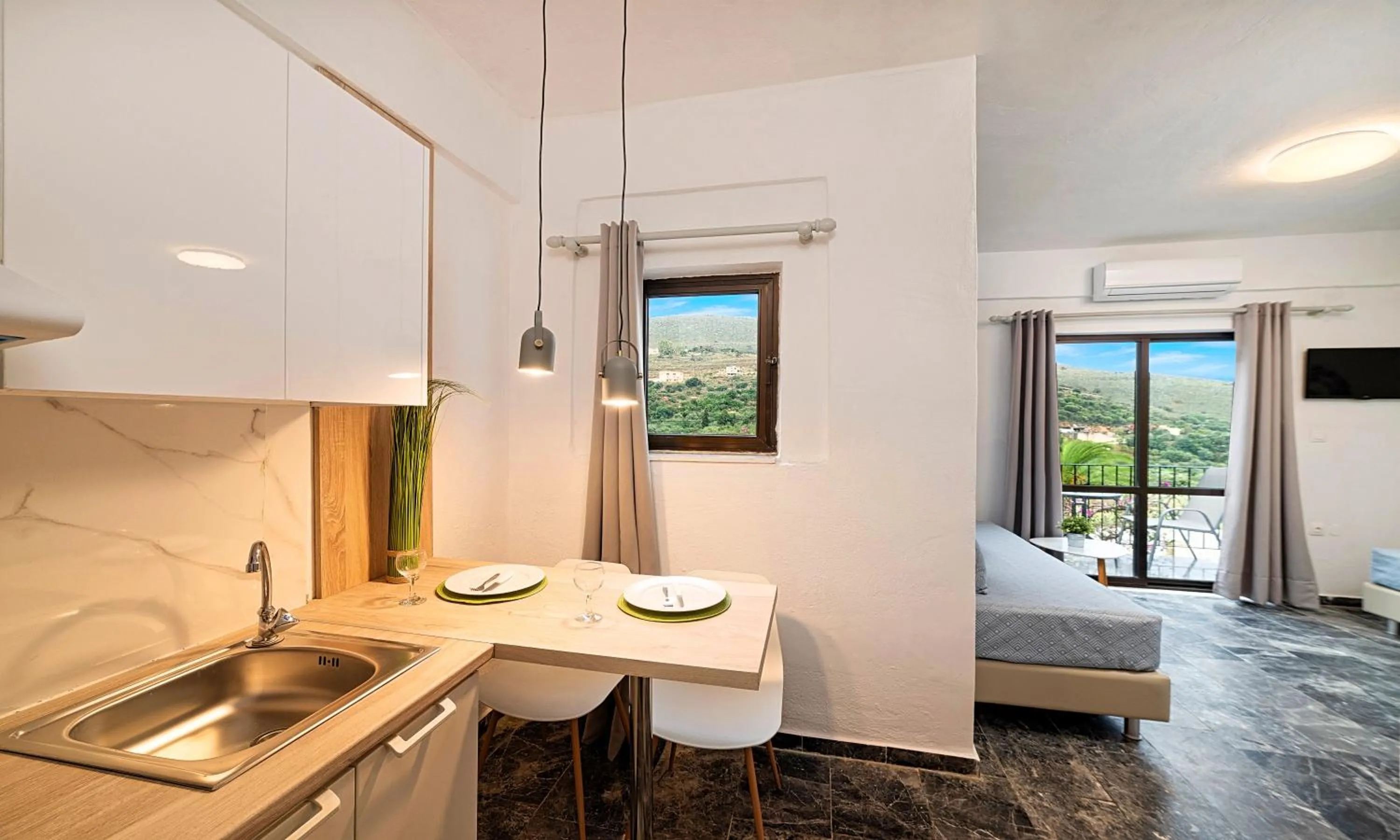 Kitchen or kitchenette in Welcome Apts