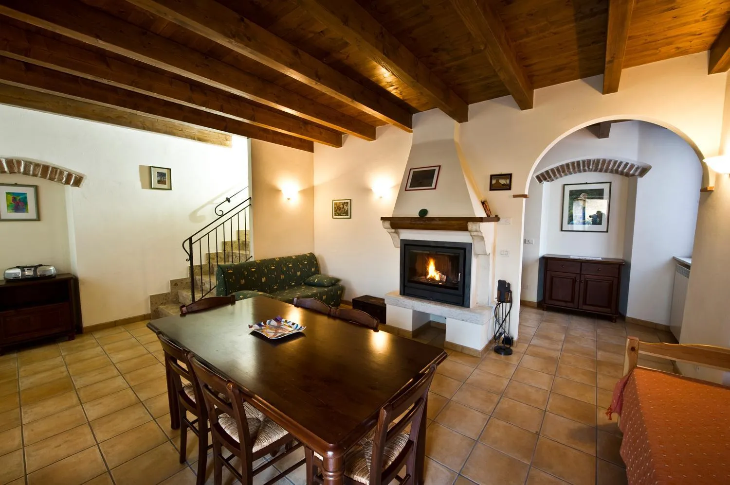 Living room in Agriturismo Della Pieve