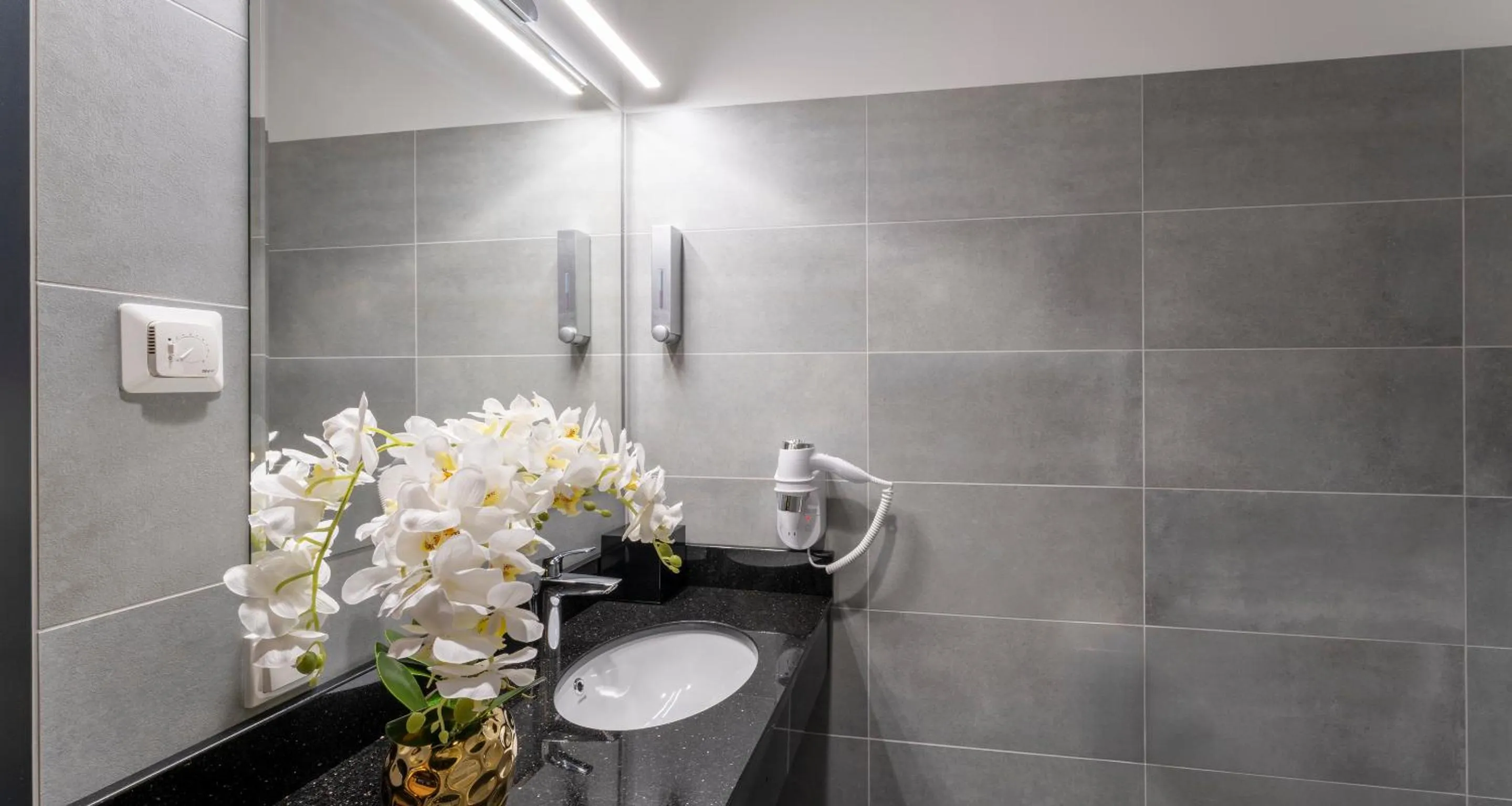 Bathroom in PLAZA INN Wiener Neustadt, BW Signature Collection