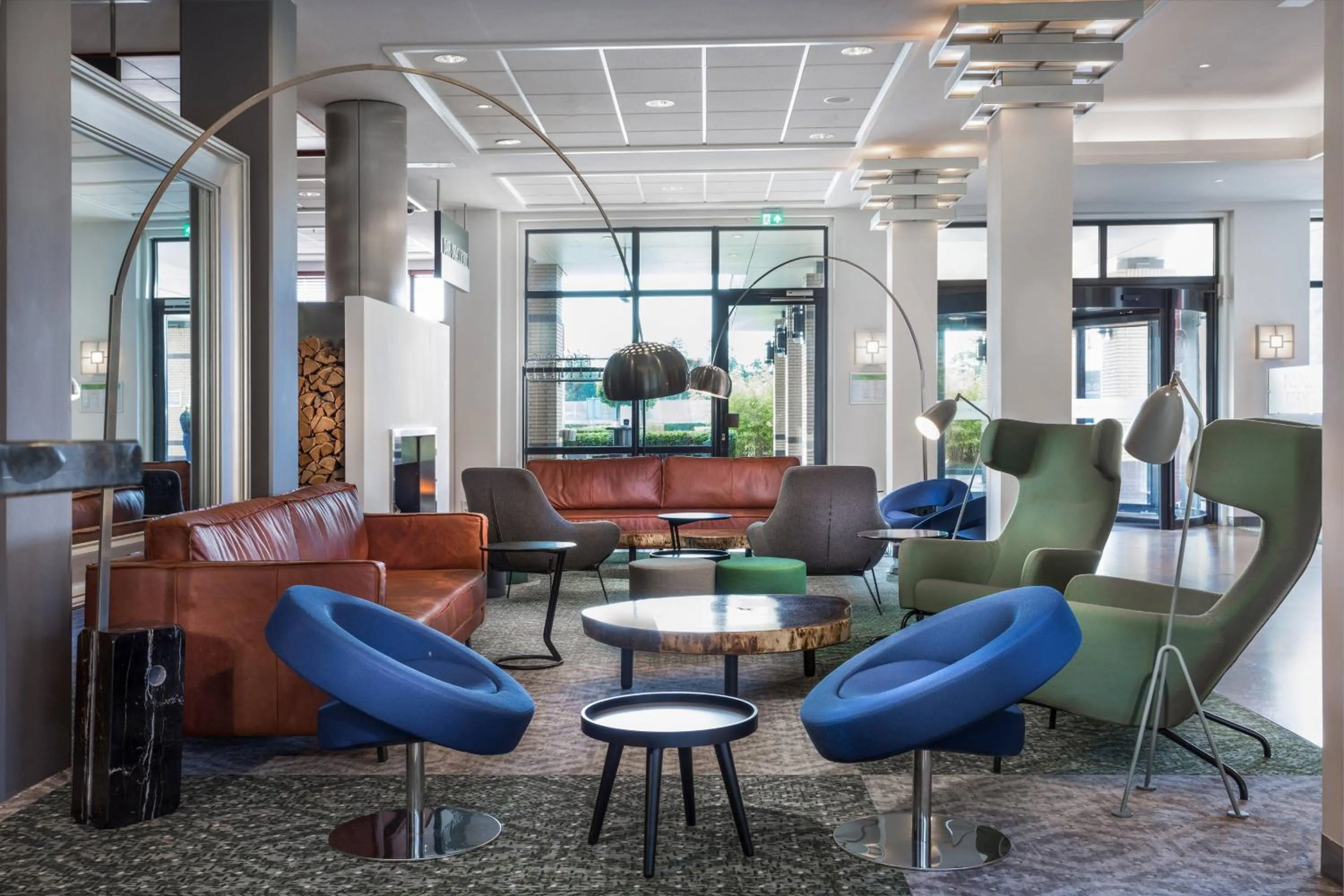 Lobby or reception in Courtyard by Marriott Amsterdam Airport