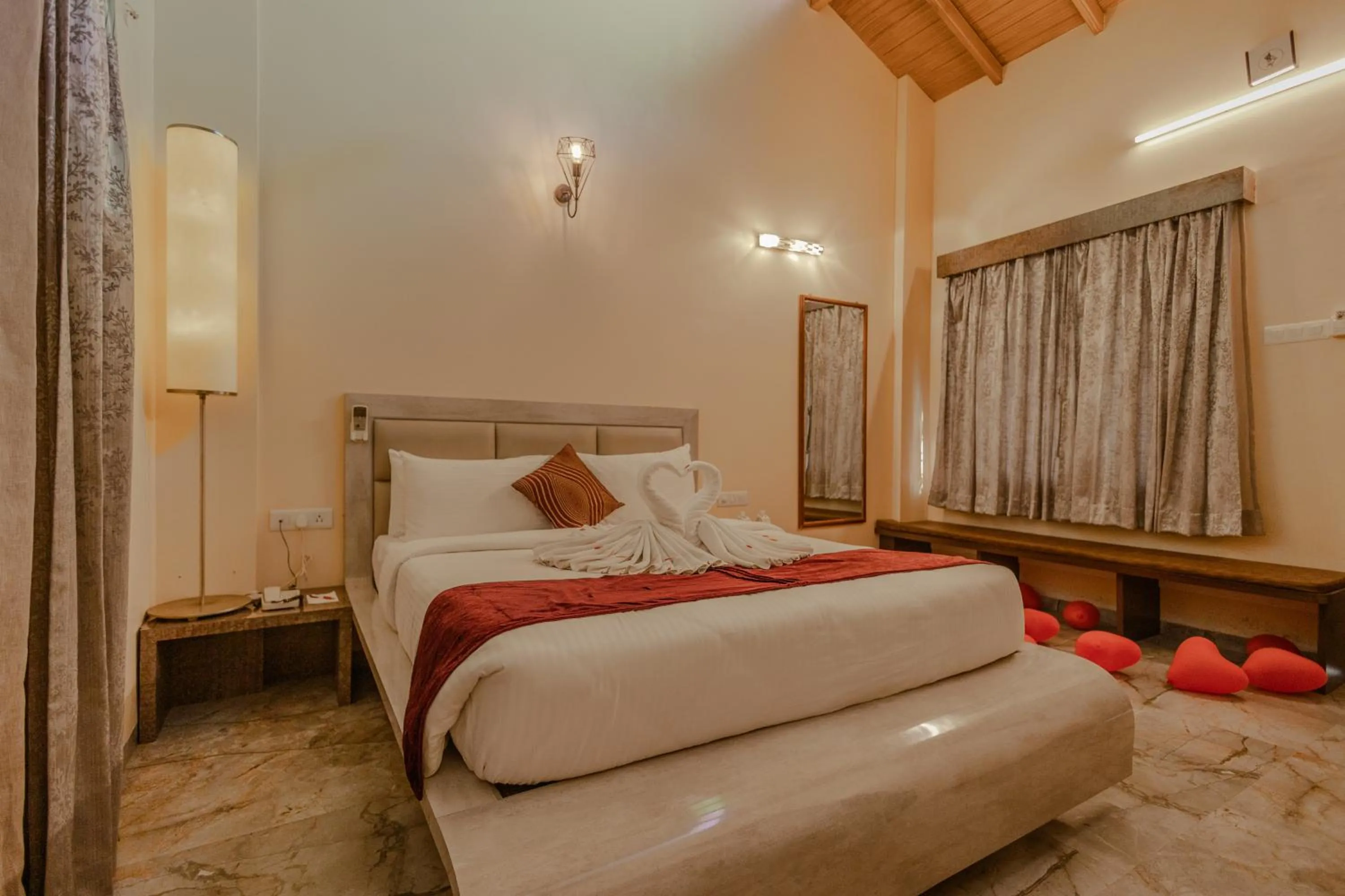 Bed in Freesia Resort by Express Inn