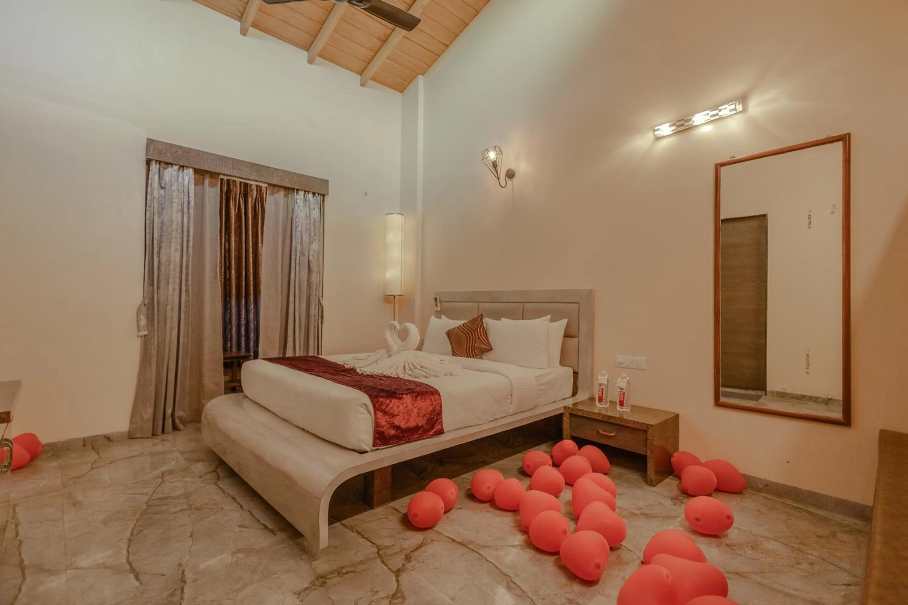 Bed in Freesia Resort by Express Inn