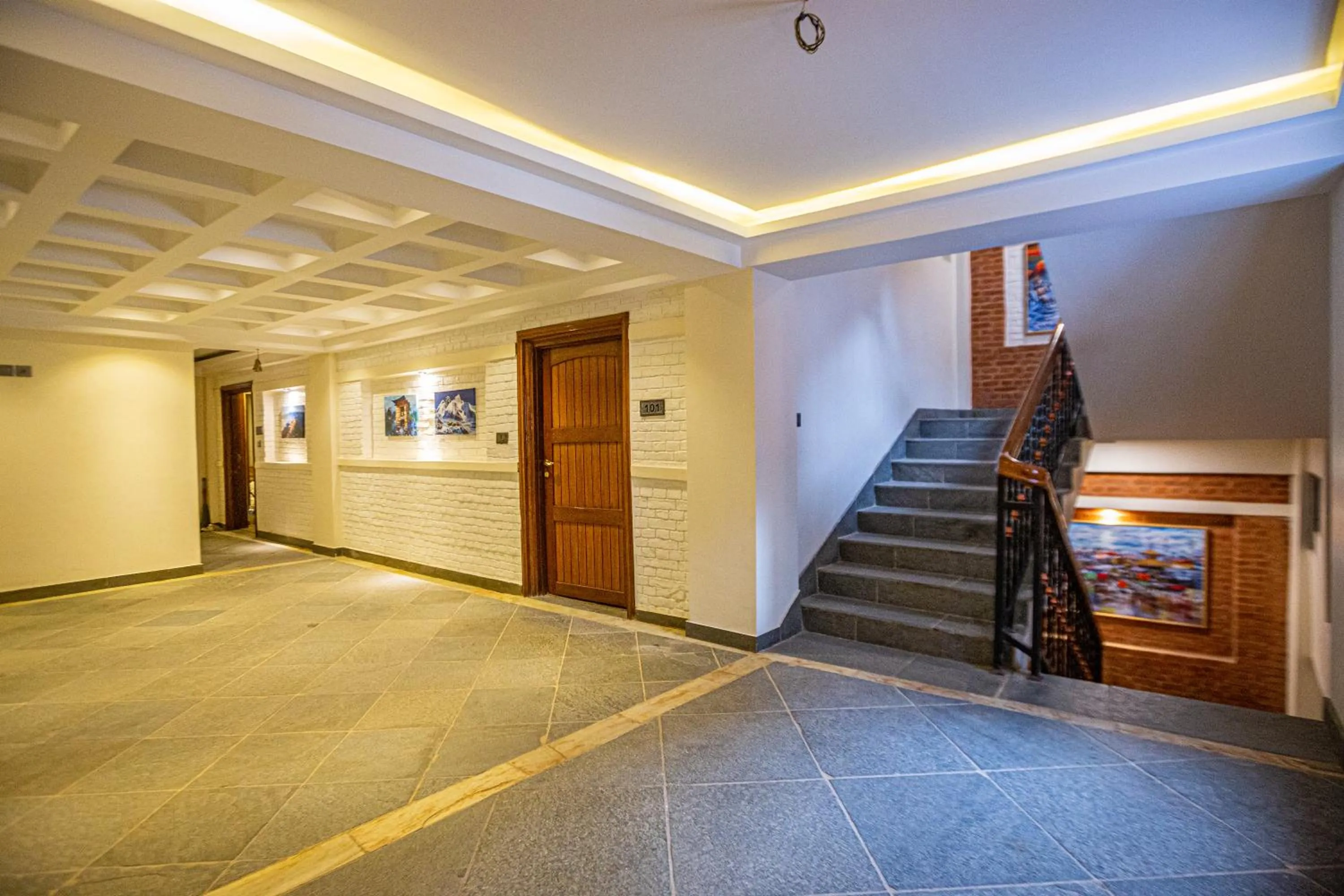 Decorative detail in Darbar Heritage Inn