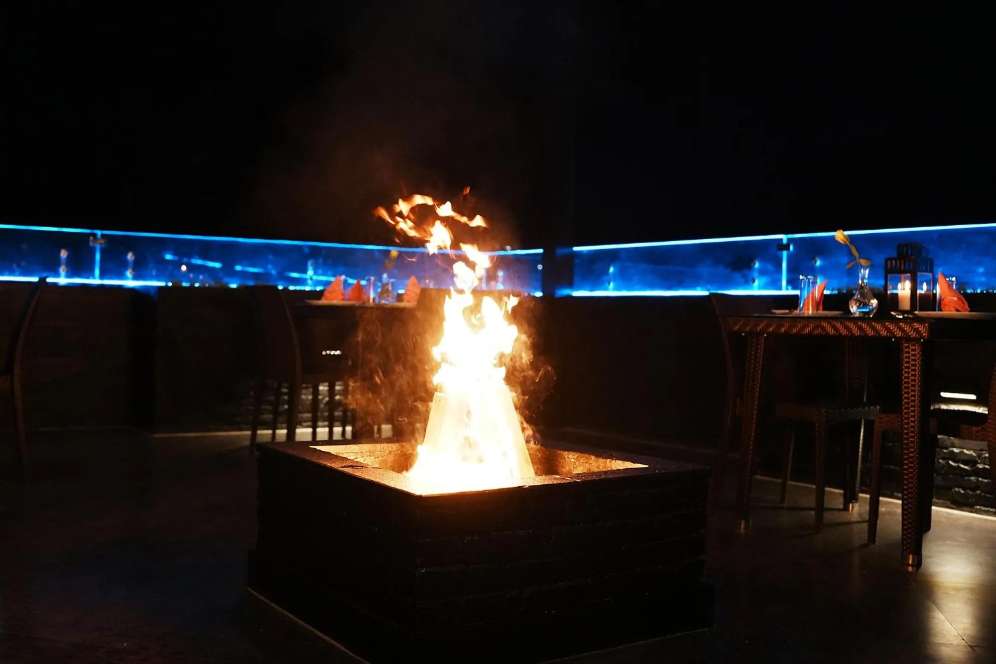 flat iron in Viceroy Luxury Mountain Resort and Spa