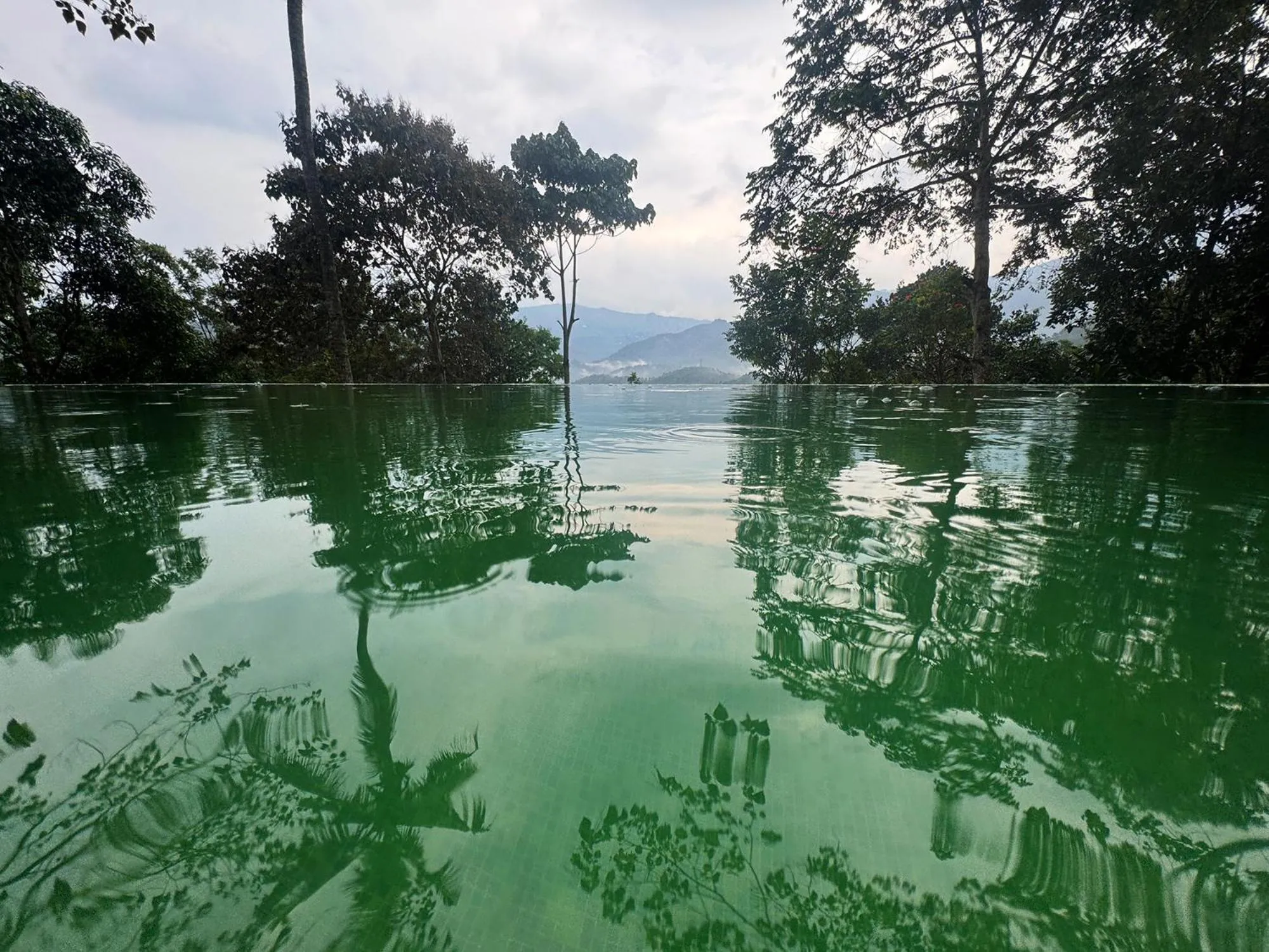 Swimming pool in Viceroy Luxury Mountain Resort and Spa