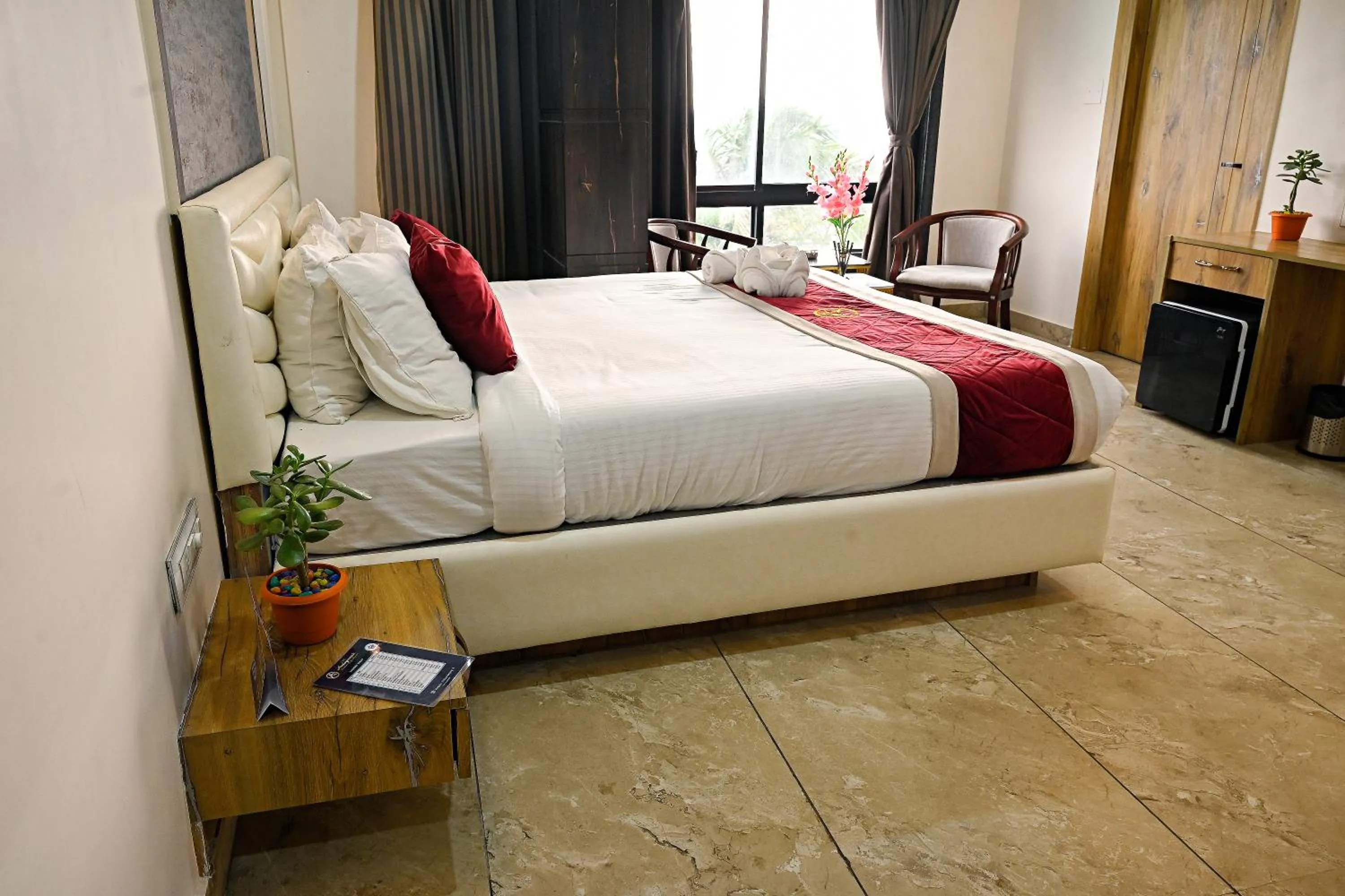 Bed in The Autograph Inn