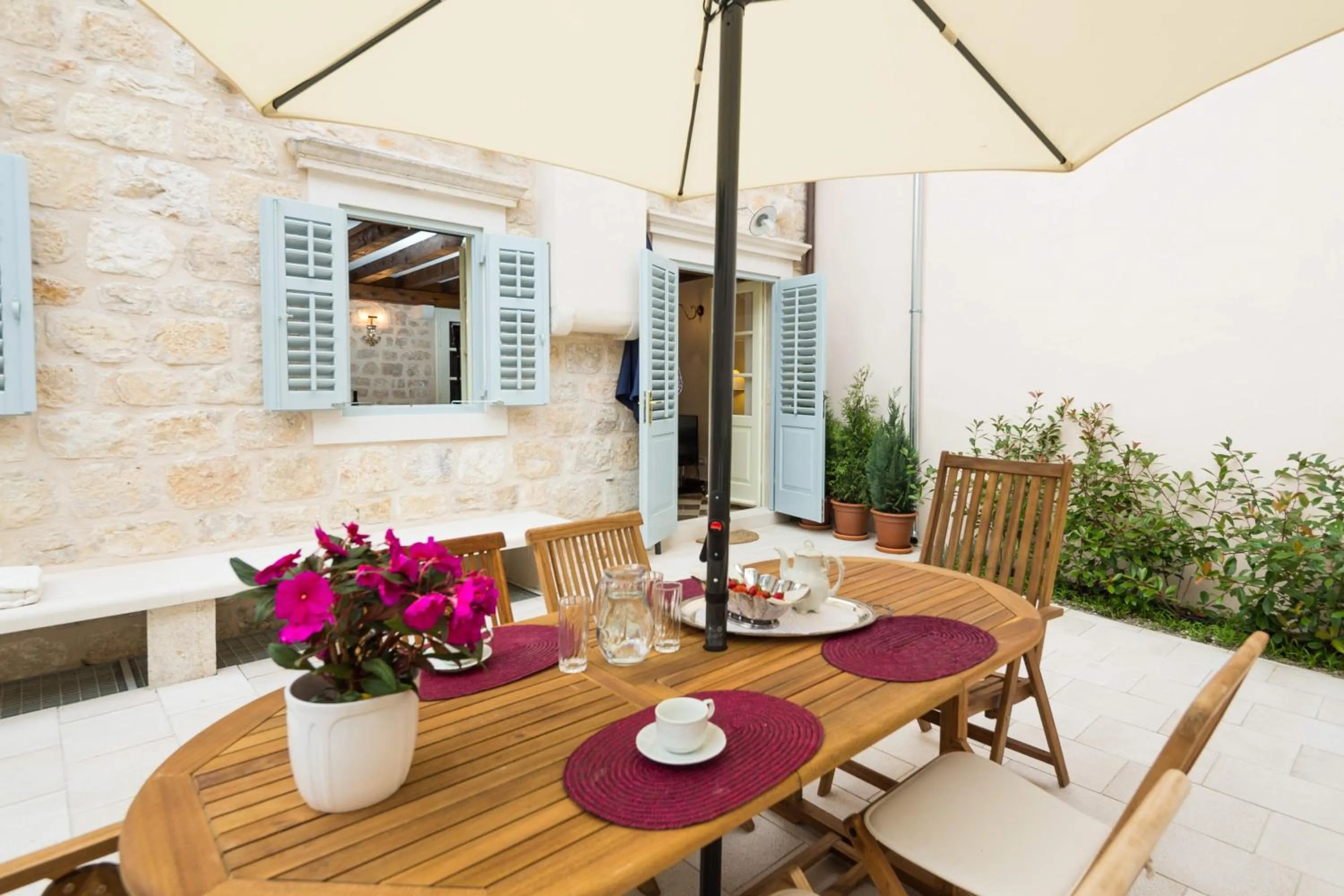 Garden in Holiday Home City Walls