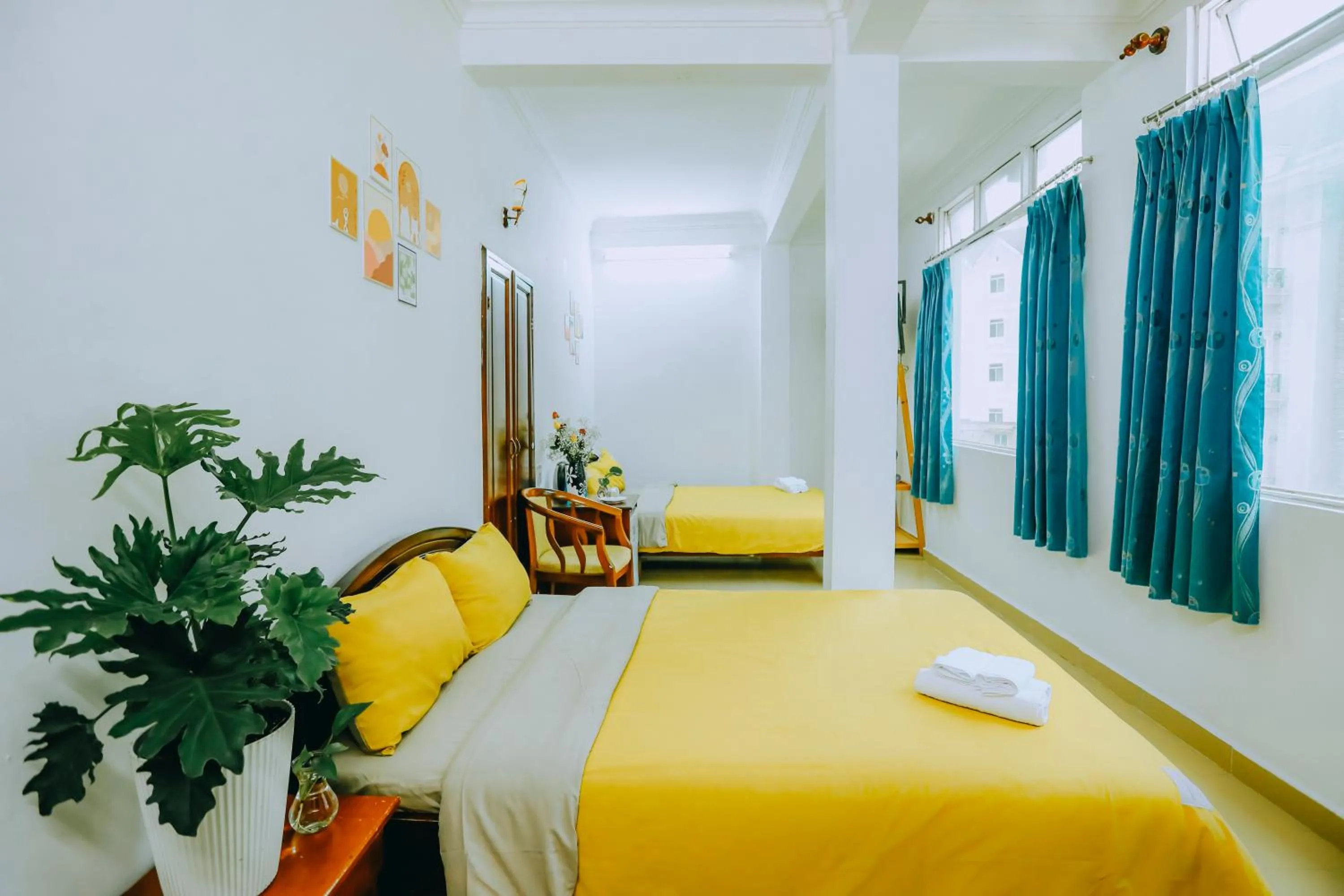 Bedroom, Bed in Pearl Wealth Dalat Hotel