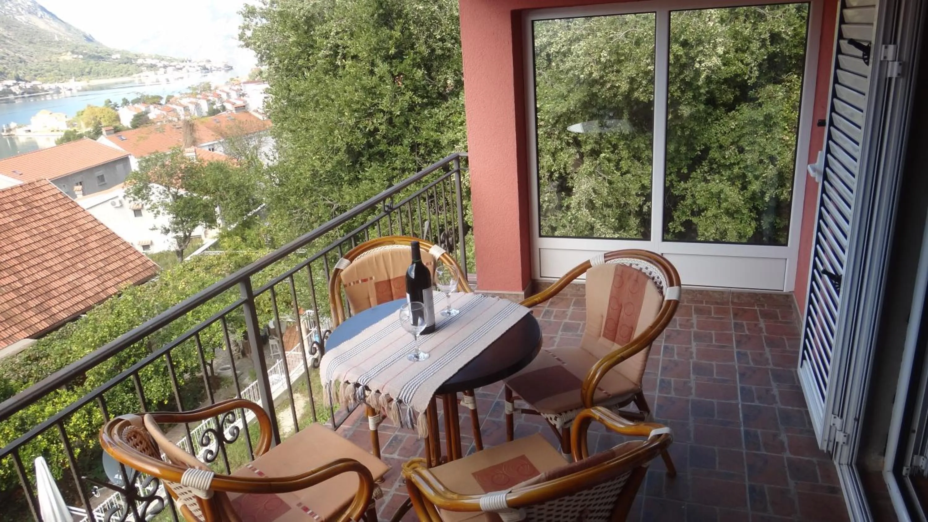 Balcony/Terrace in Apartments Lazarević